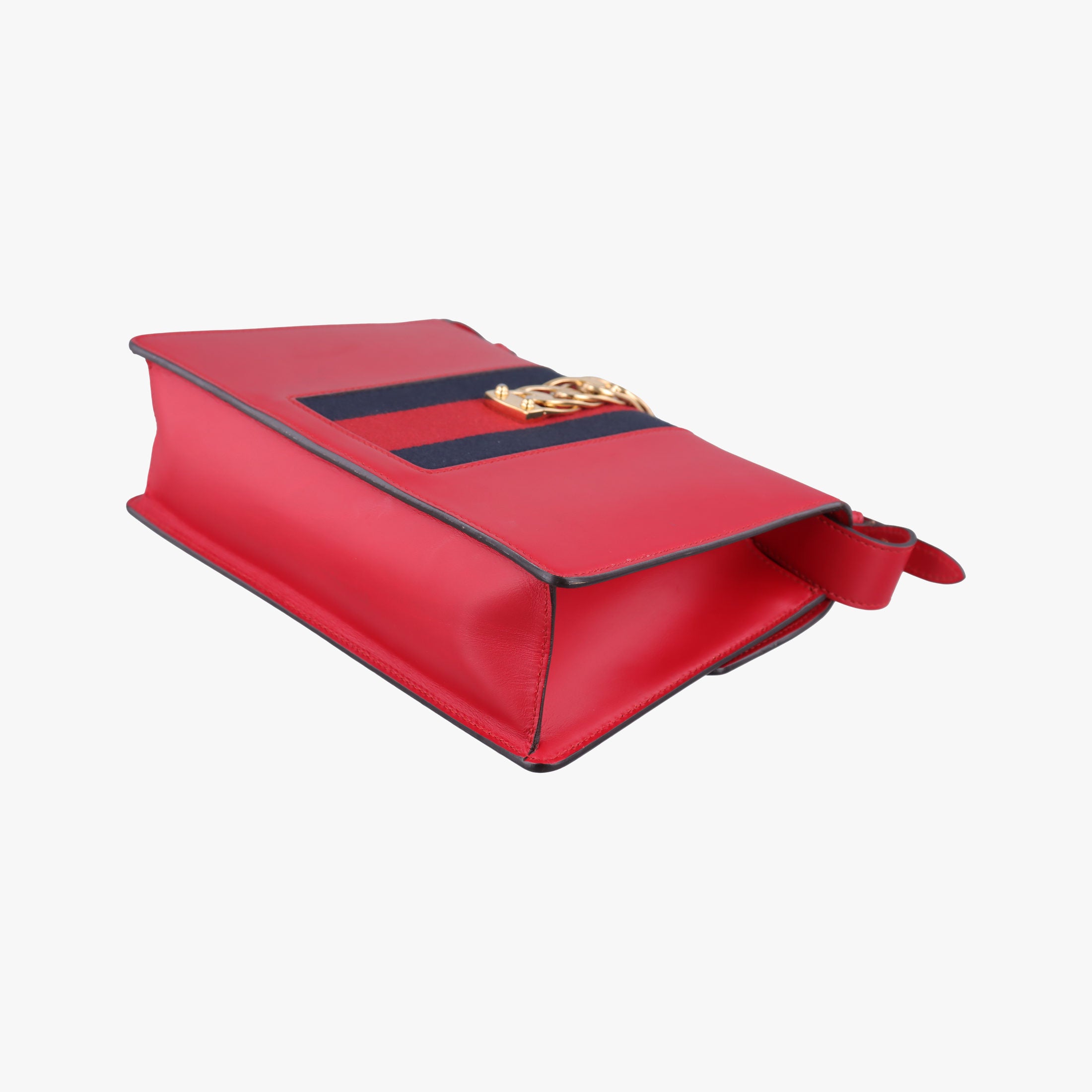 Vintage Gucci Sylvie Red×navy Leather 421882 shoulderbag | stylenewstar