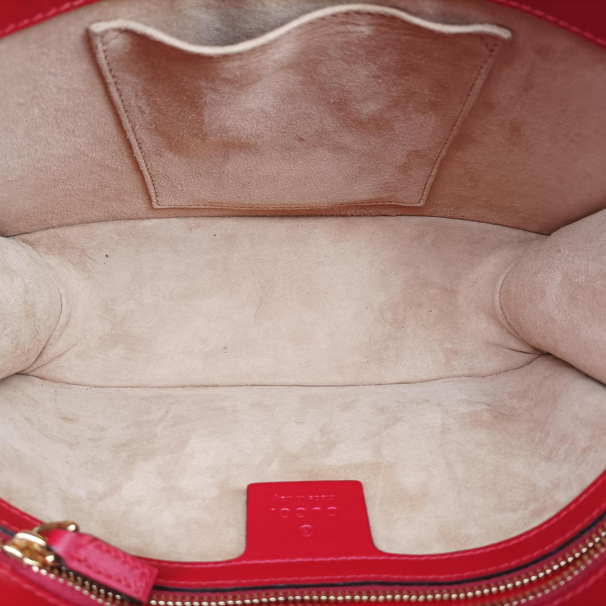 Vintage Gucci Sylvie Red×navy Leather 421882 shoulderbag | stylenewstar