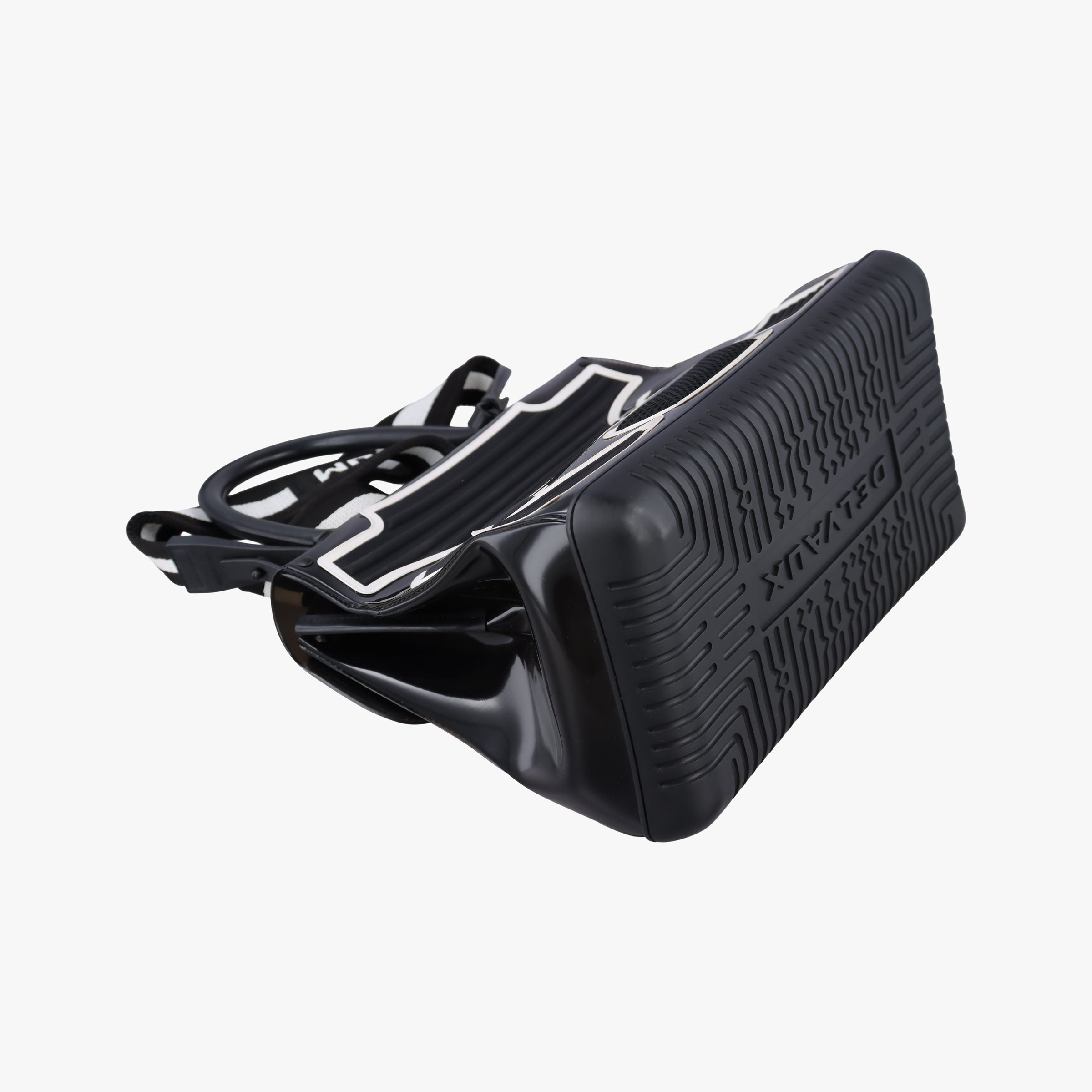 Pre-owned Delvaux Brillant Black x white Plastic  shoulderbag | stylenewstar