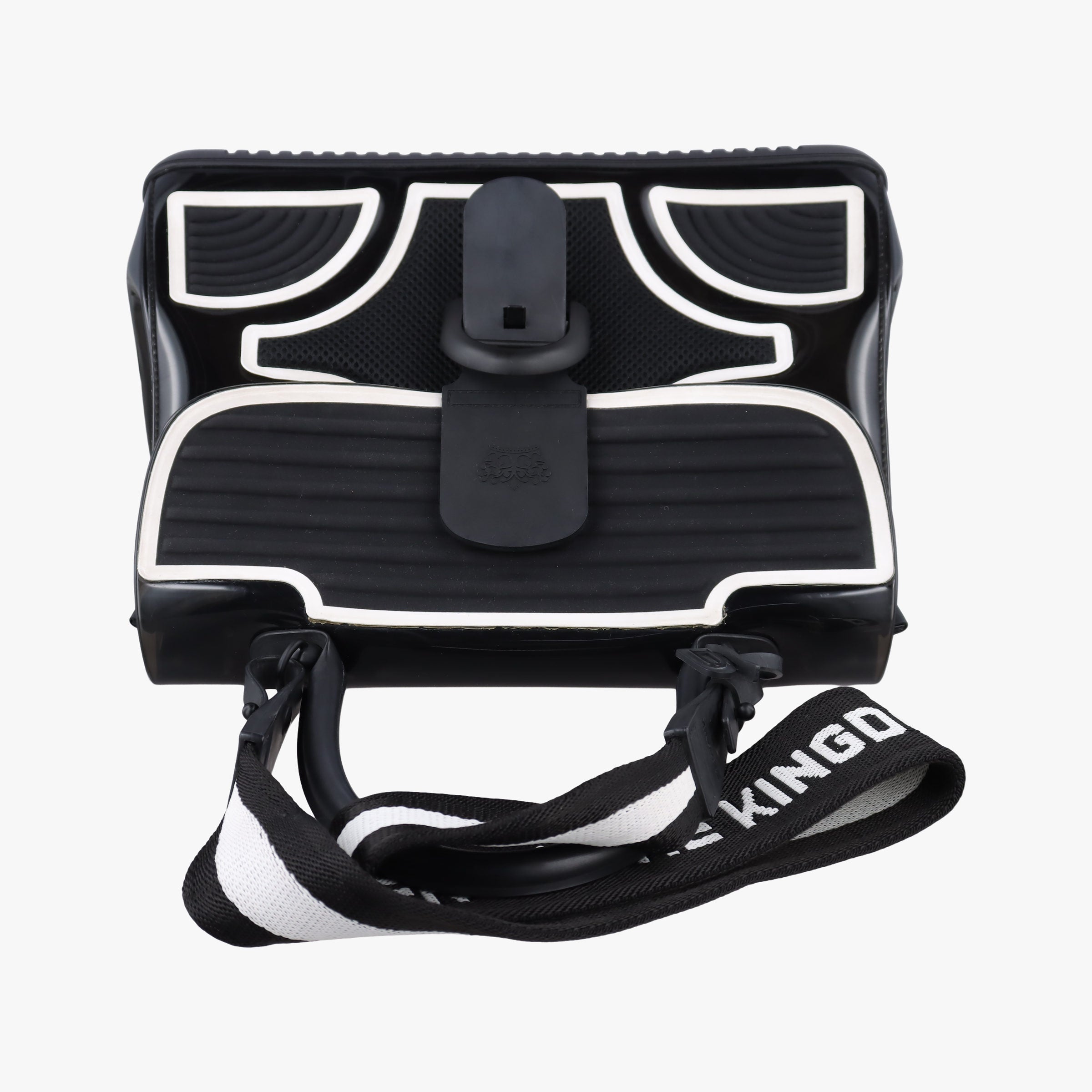 Pre-owned Delvaux Brillant Black x white Plastic  shoulderbag | stylenewstar