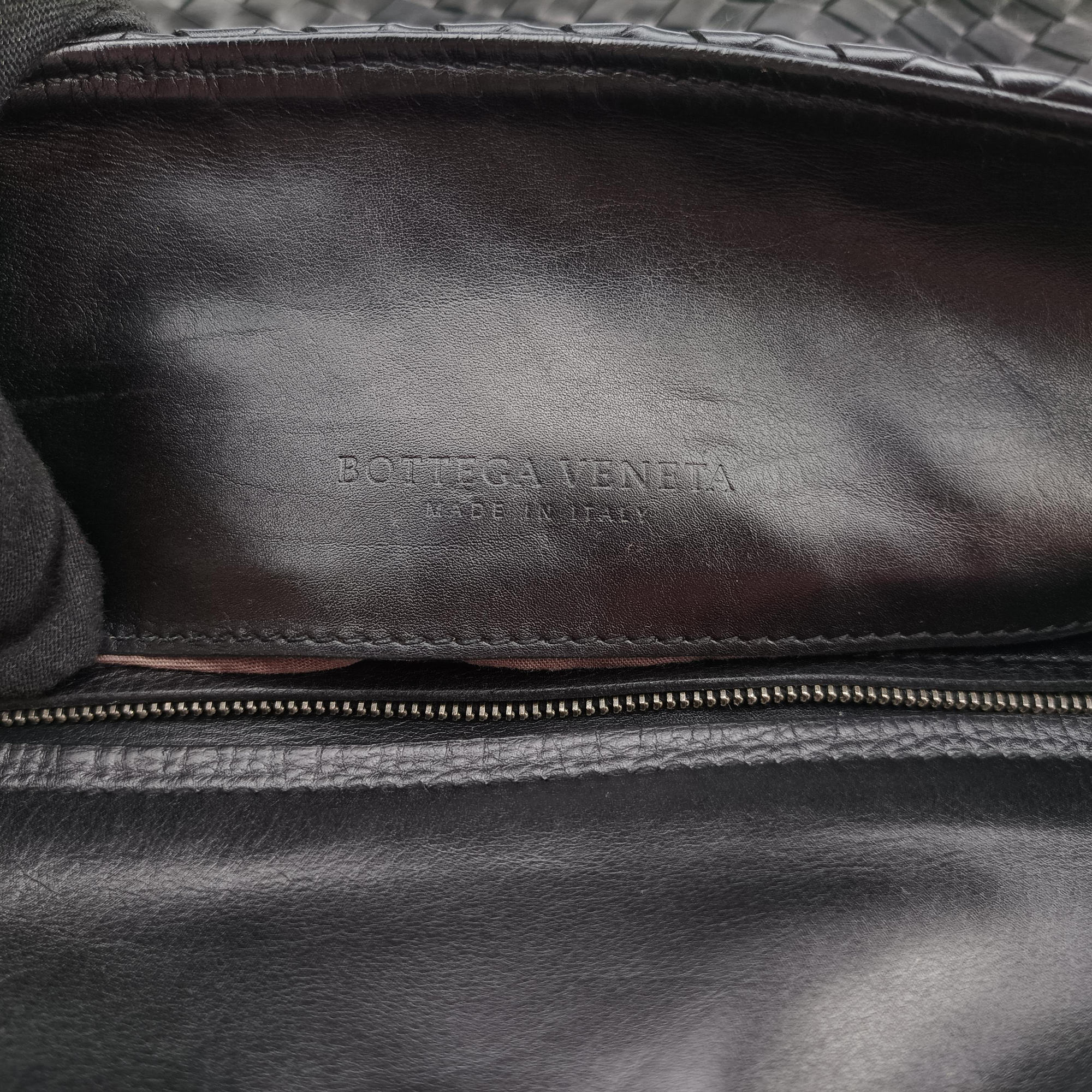 Secondhand Bottega Veneta Intrecciato Black lambskin  shoulderbag | stylenewstar