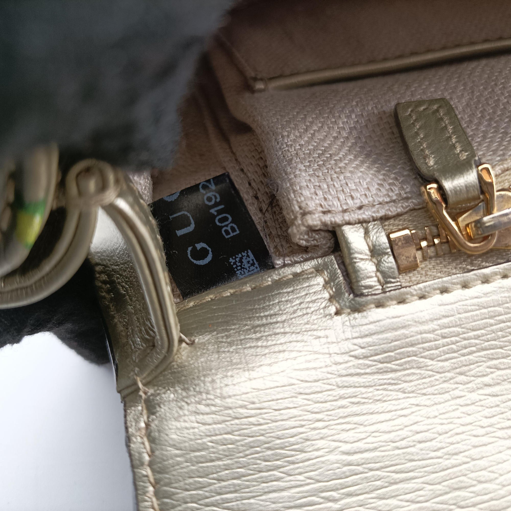 Secondhand Gucci Bamboo Golden×Multicolour Leather 409398 shoulderbag | stylenewstar