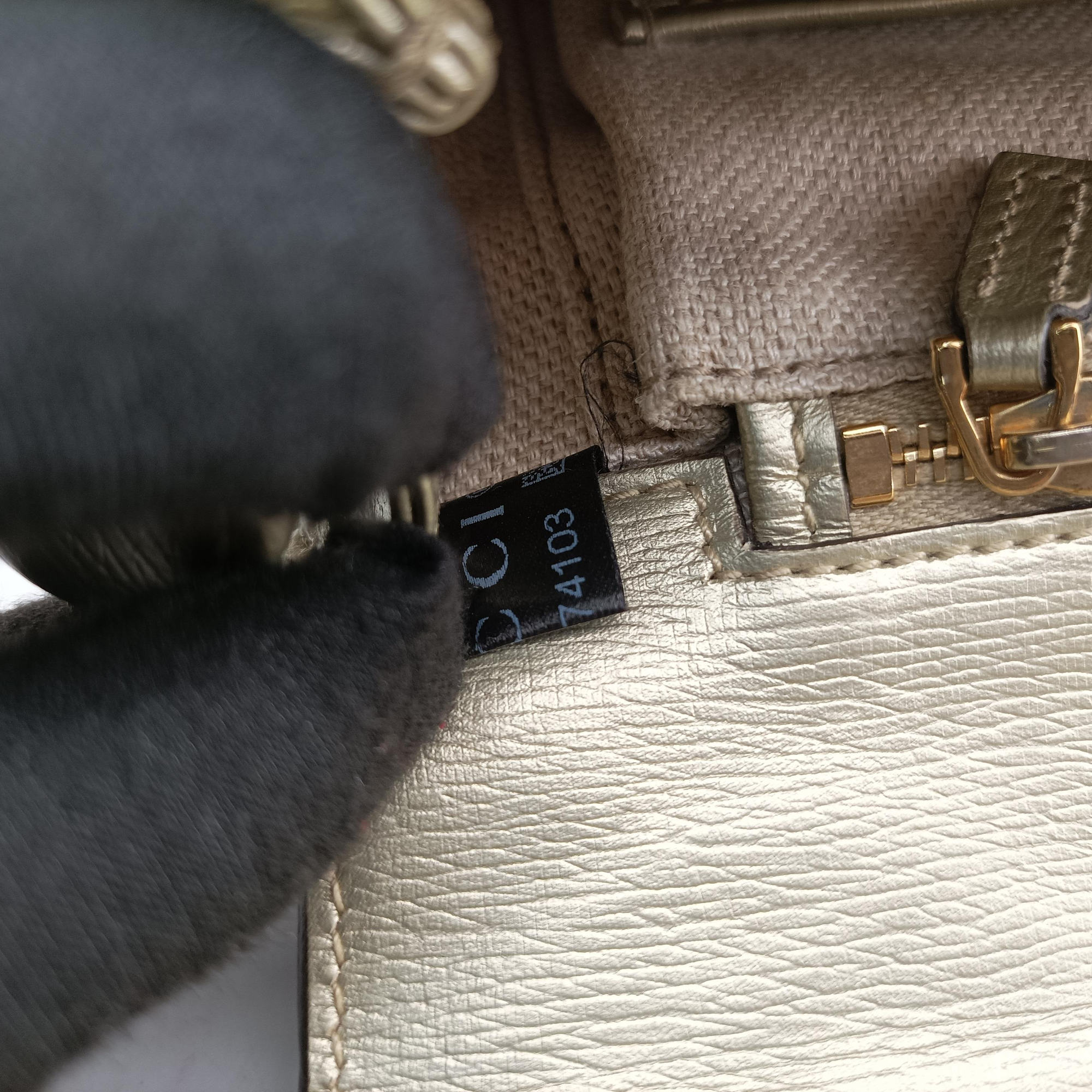 Secondhand Gucci Bamboo Golden×Multicolour Leather 409398 shoulderbag | stylenewstar