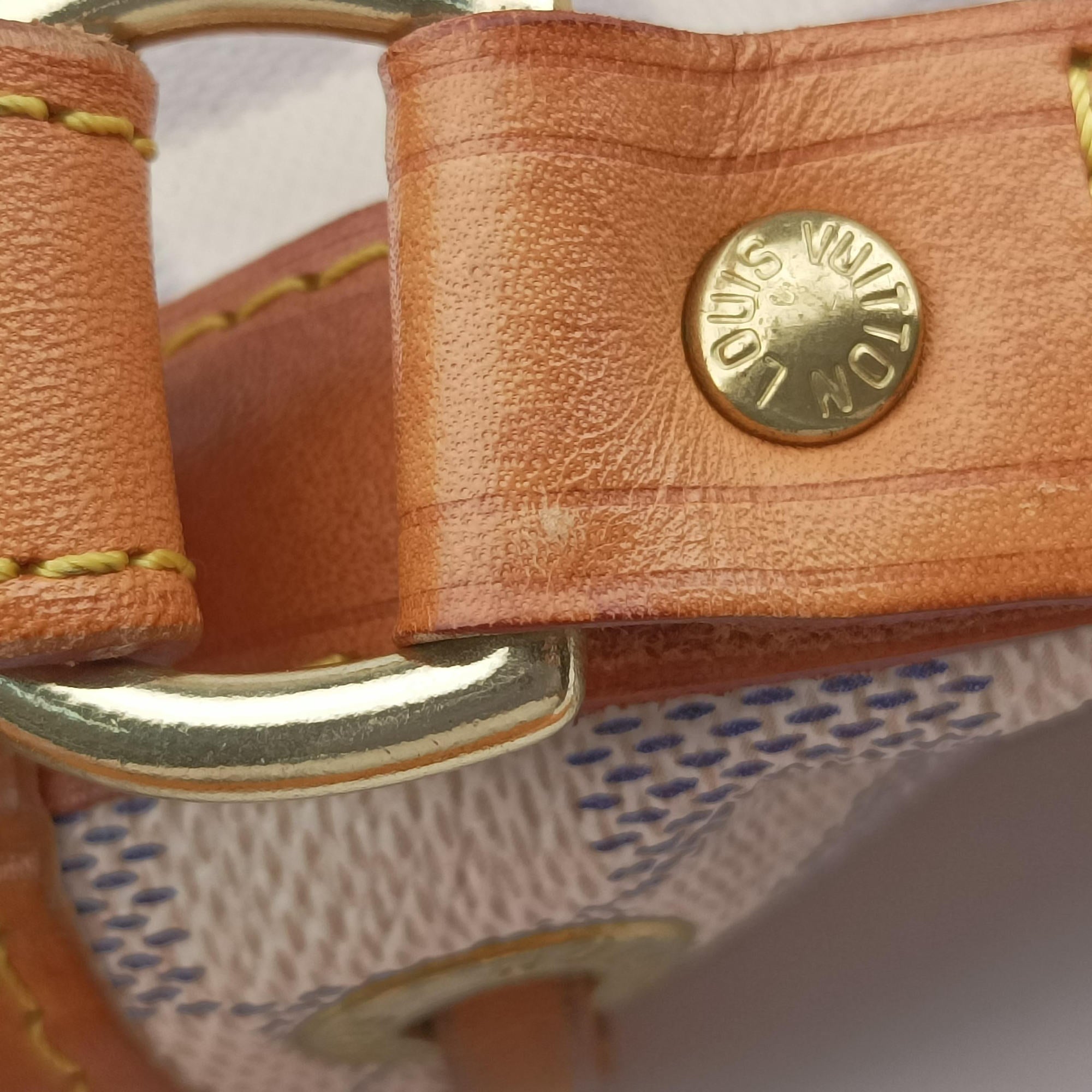 Pre-owned Louis Vuitton Noe BB AZUR Damier Canvas N41220 shoulderbag | stylenewstar