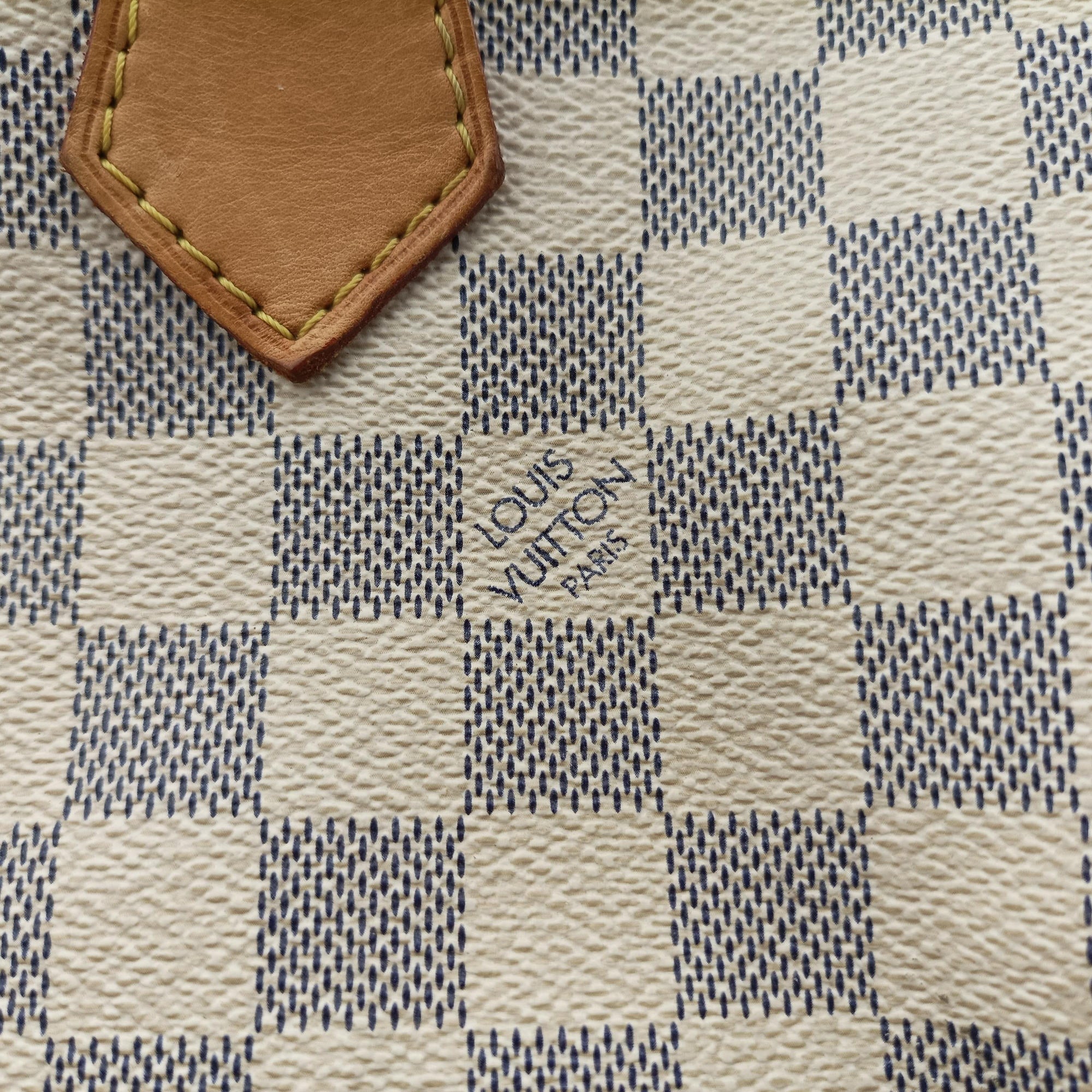Pre-owned Louis Vuitton Speedy 30 AZUR Damier Canvas N41533 handbag | stylenewstar