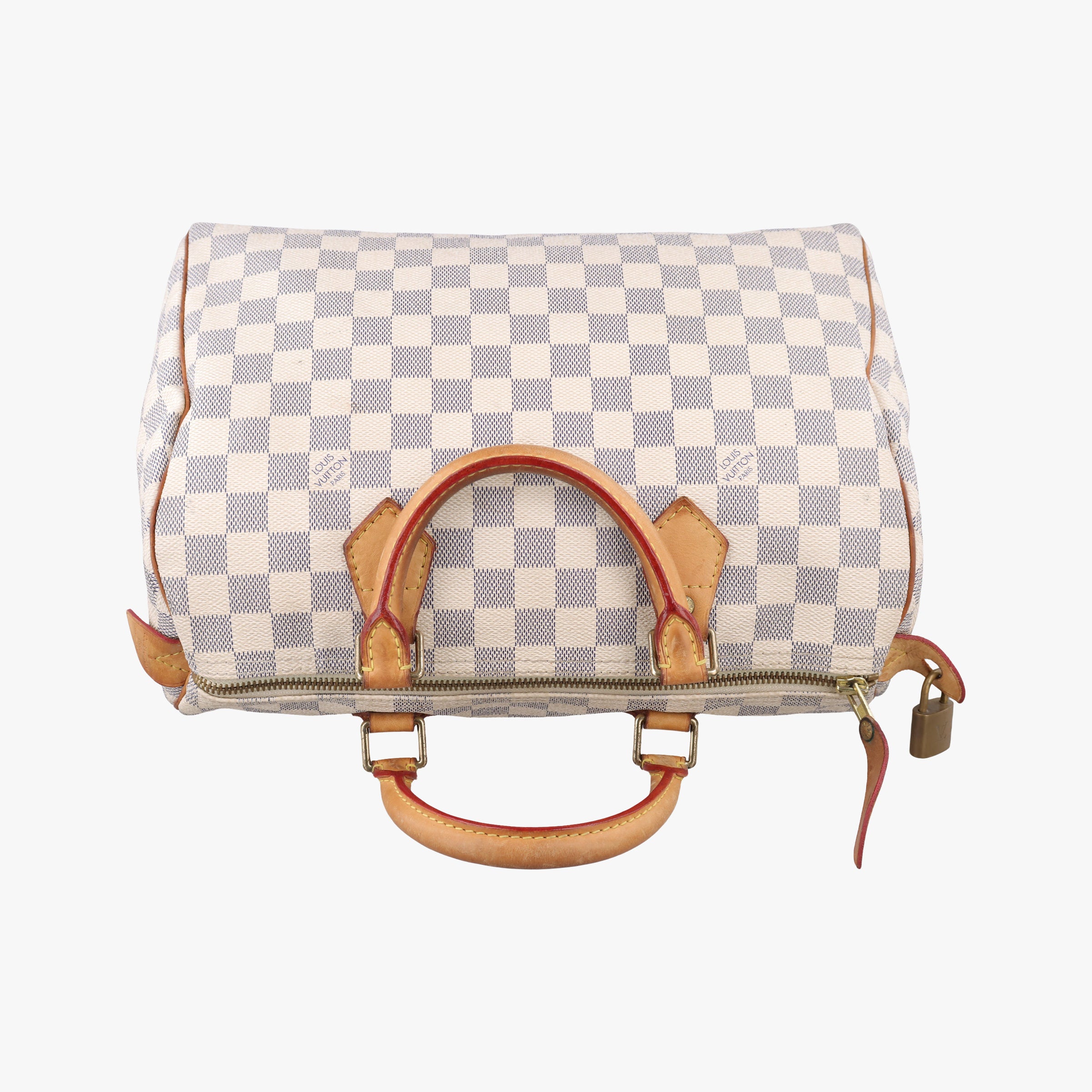 Pre-owned Louis Vuitton Speedy 30 AZUR Damier Canvas N41533 handbag | stylenewstar