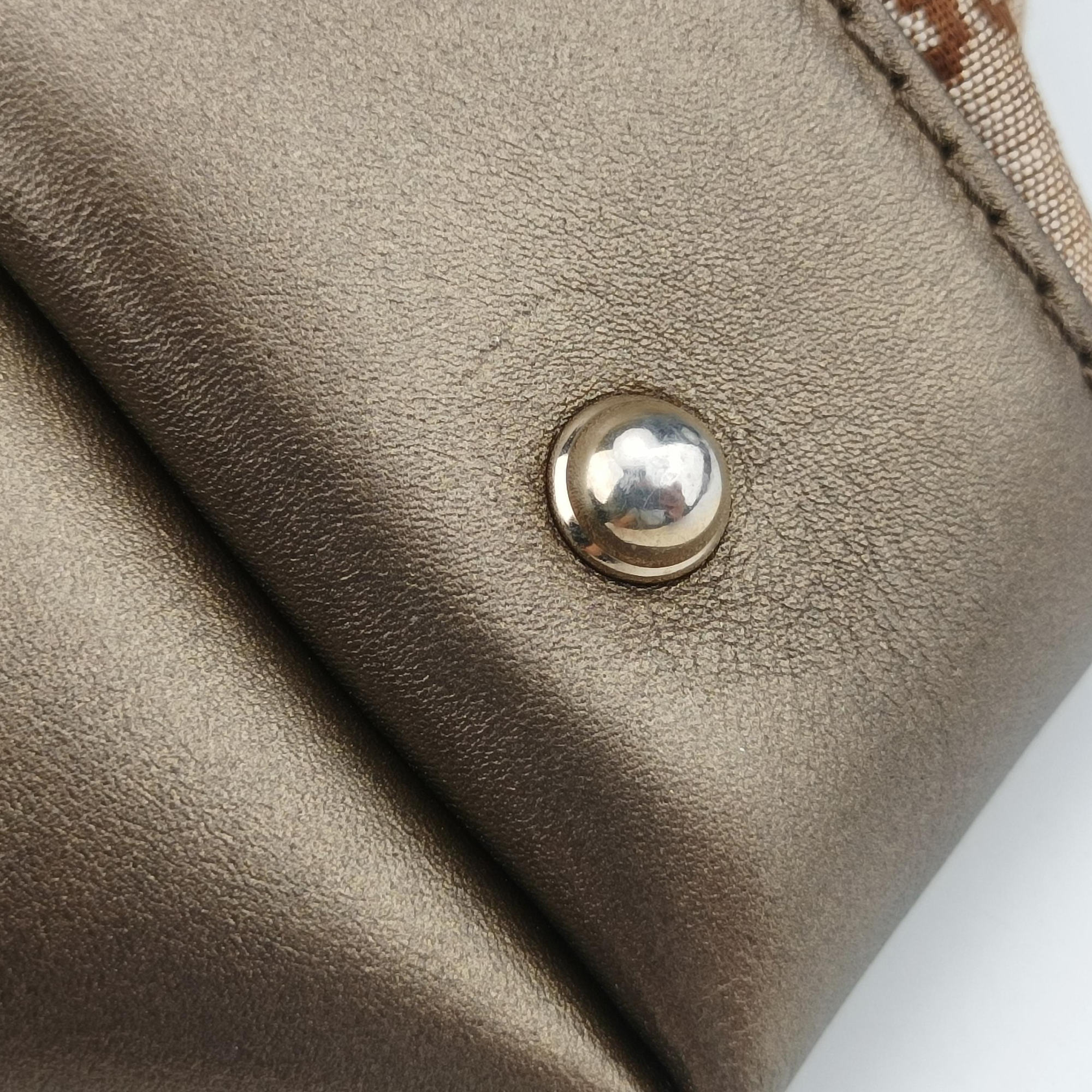 Pre-owned Gucci Heart Bit charm Golden Canvas×Leather 269956 shoulderbag | stylenewstar