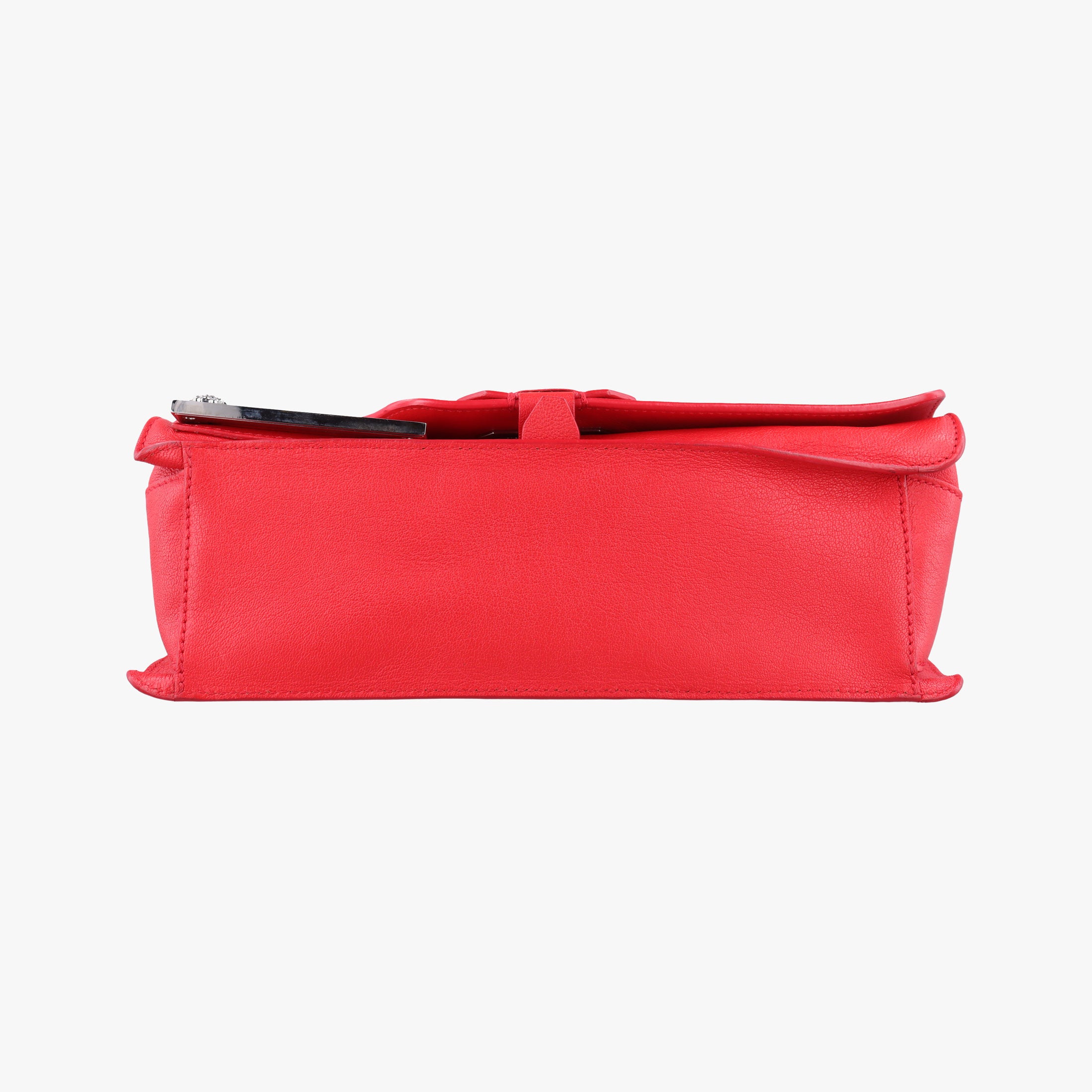 Pre-owned VERSACE Versace Borsa Stardvst Red leather  shoulderbag | stylenewstar