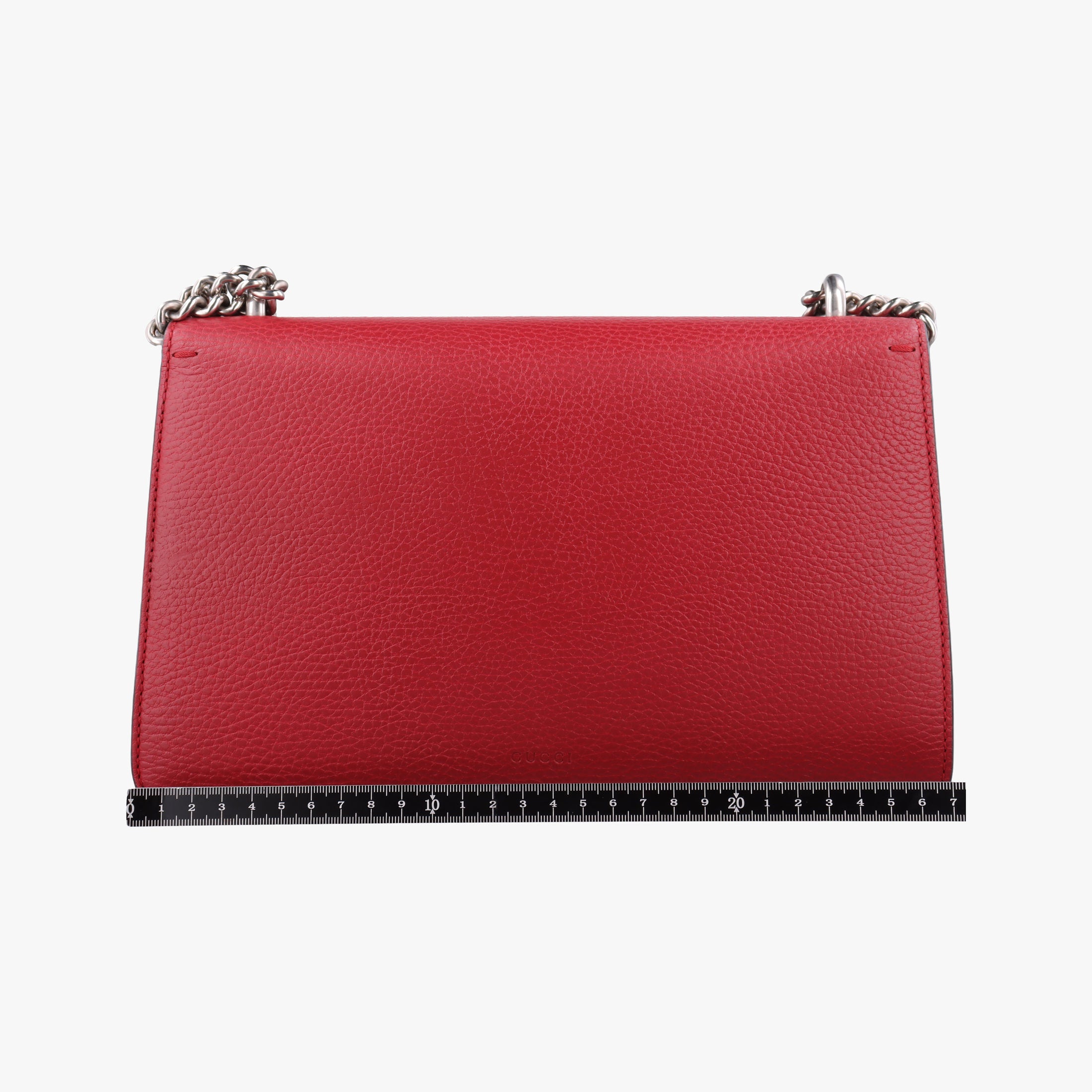 Pre-owned Gucci Dionysus Red Leather 400249 shoulderbag | stylenewstar