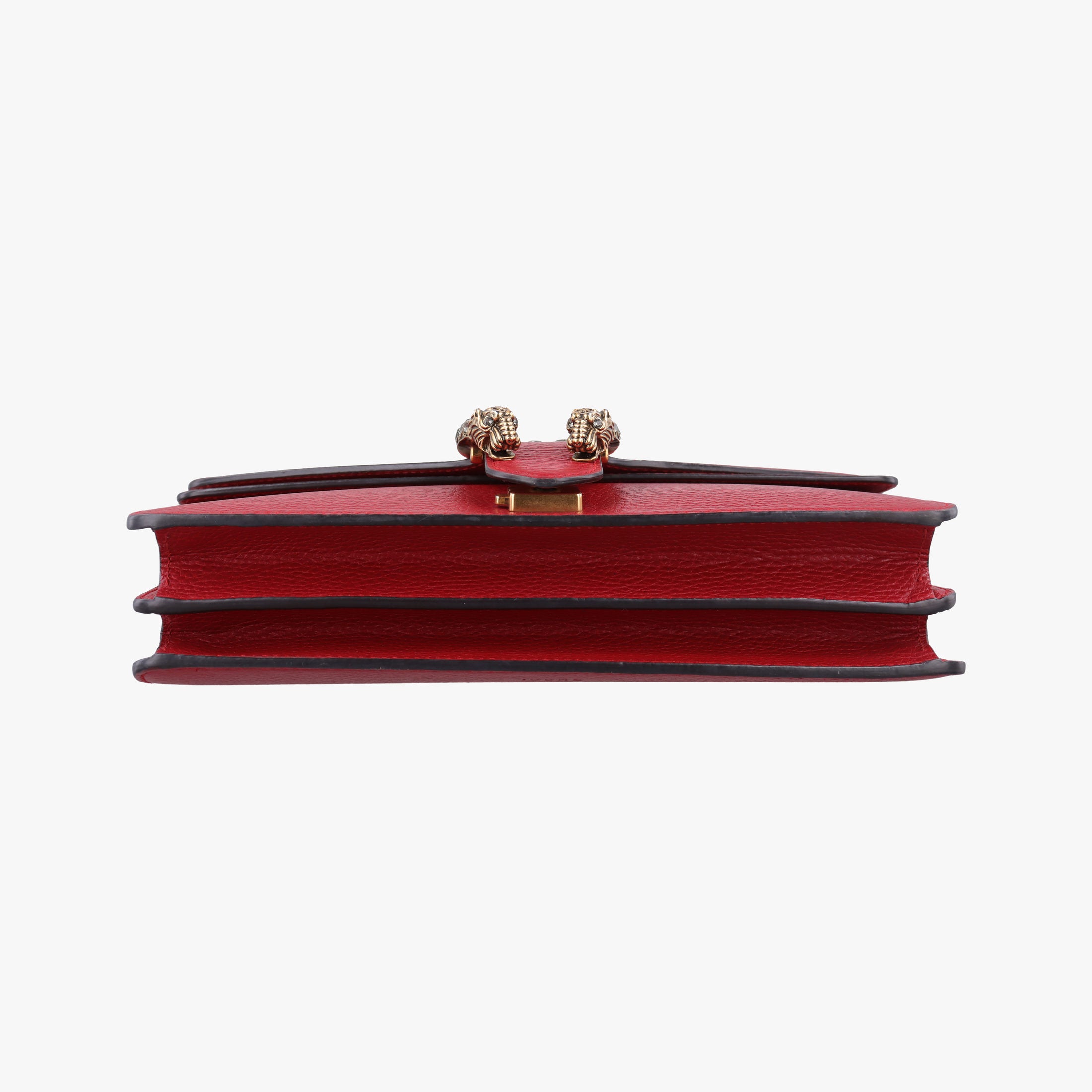 Pre-owned Gucci Dionysus Red Leather 400249 shoulderbag | stylenewstar