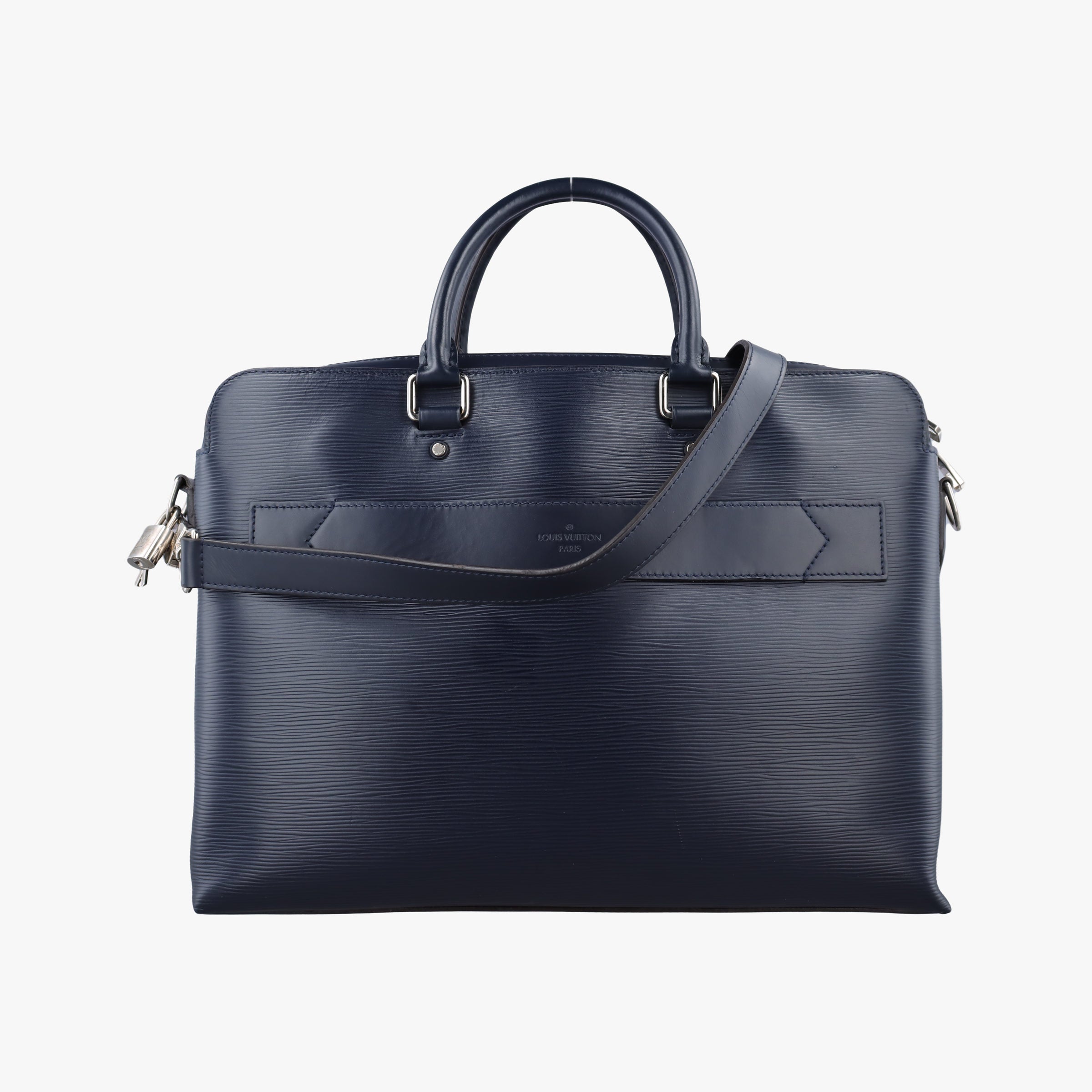 Pre-owned Louis Vuitton Bassano MM Noir Epi M54032 shoulderbag | stylenewstar