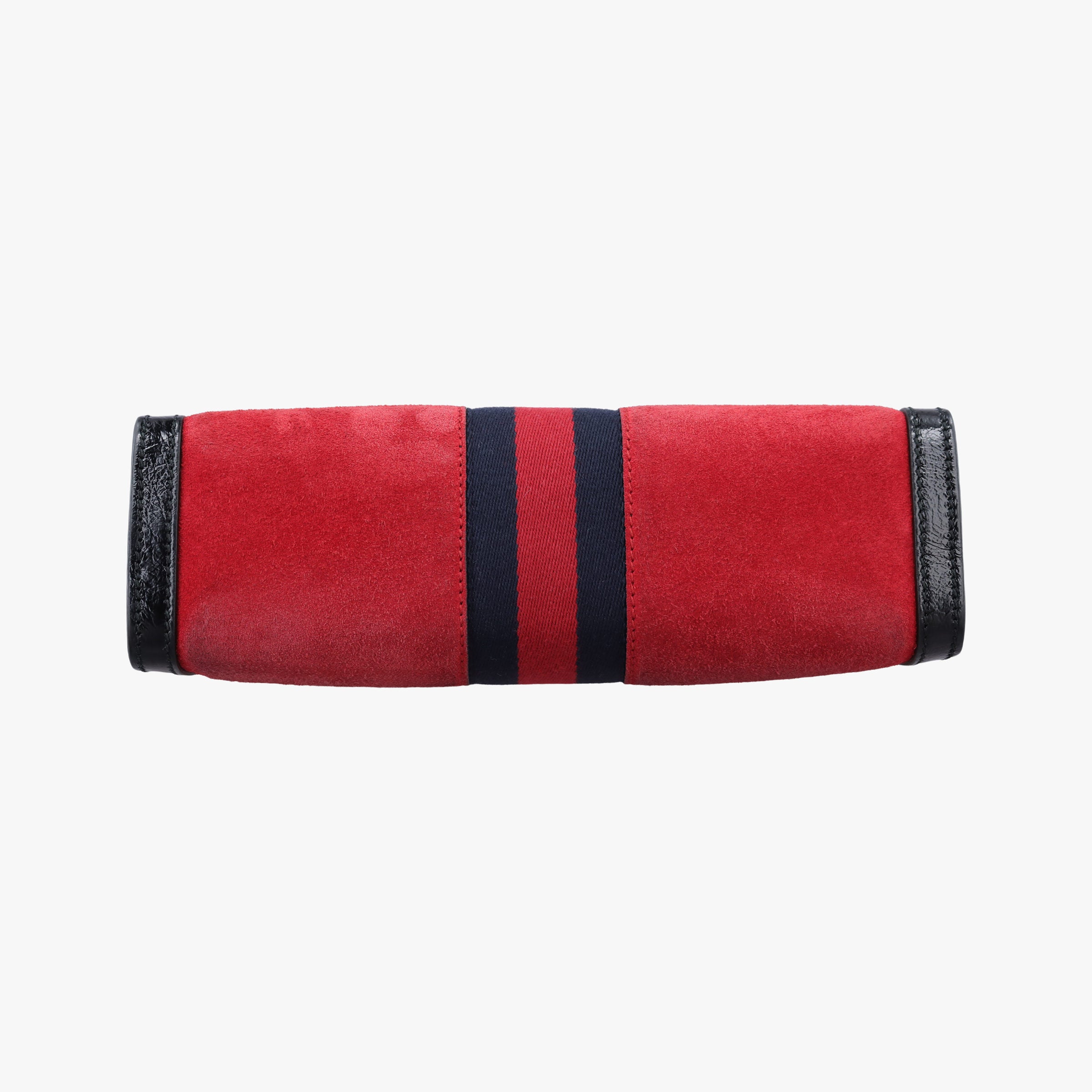 Vintage Gucci Ophidia Red×Black Suede×leather 503877 shoulderbag | stylenewstar