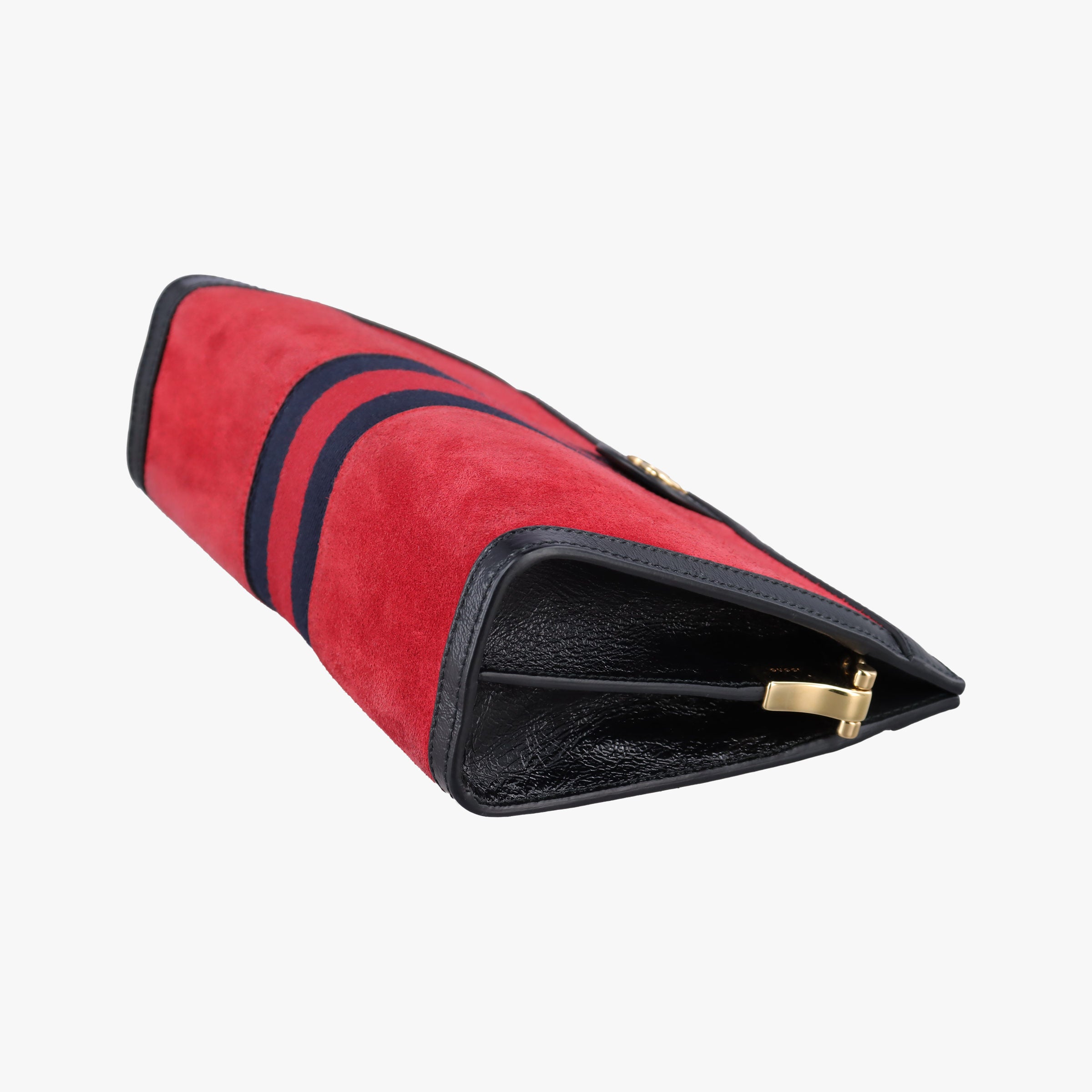 Vintage Gucci Ophidia Red×Black Suede×leather 503877 shoulderbag | stylenewstar