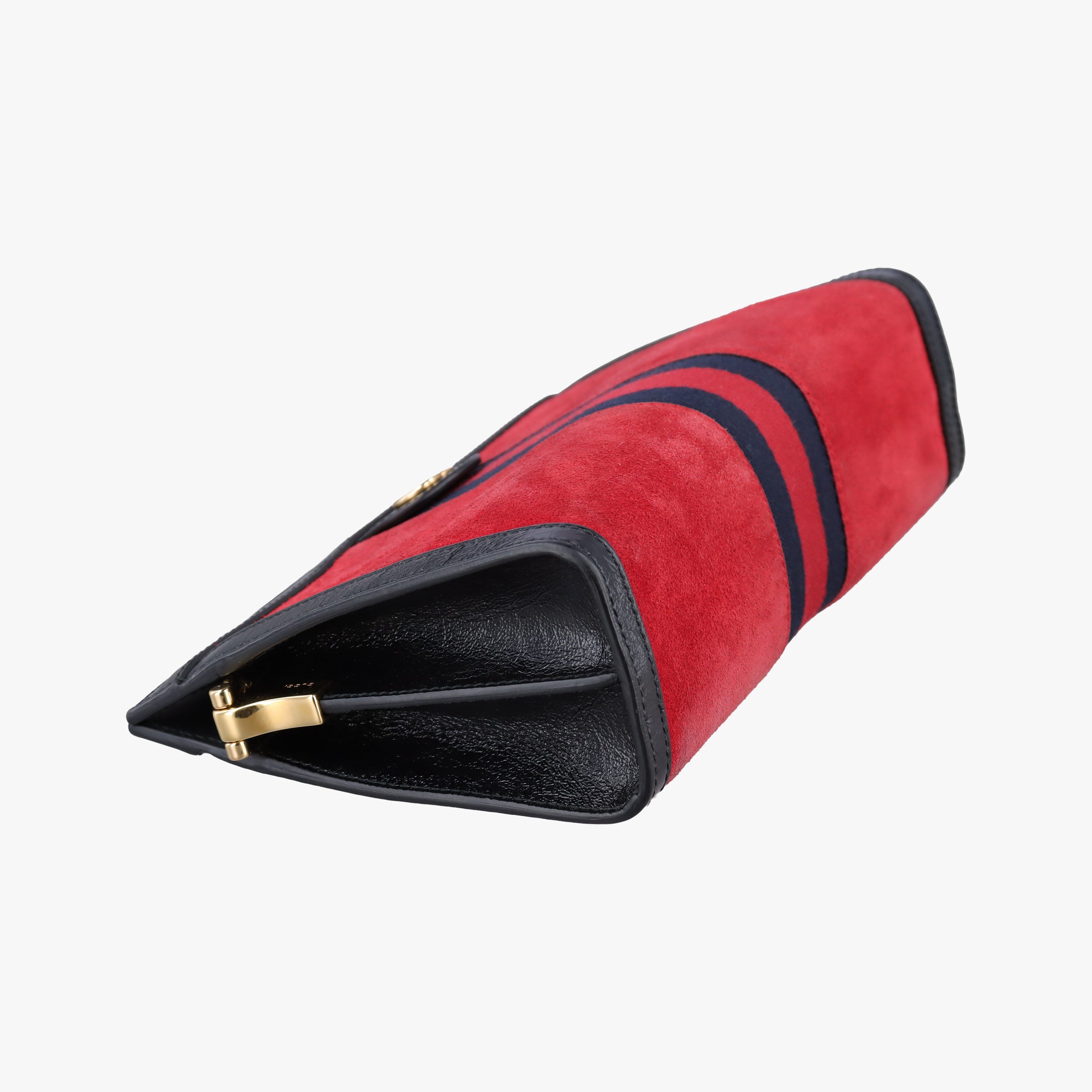 Vintage Gucci Ophidia Red×Black Suede×leather 503877 shoulderbag | stylenewstar