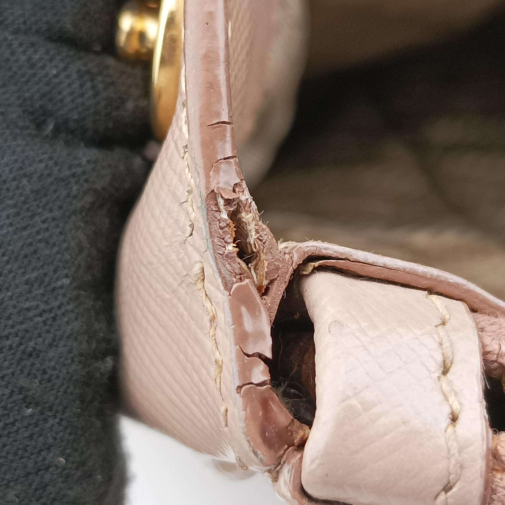 Pre-owned Prada Galleria Pink SAFFIANO Leather BN2274 handbag | stylenewstar