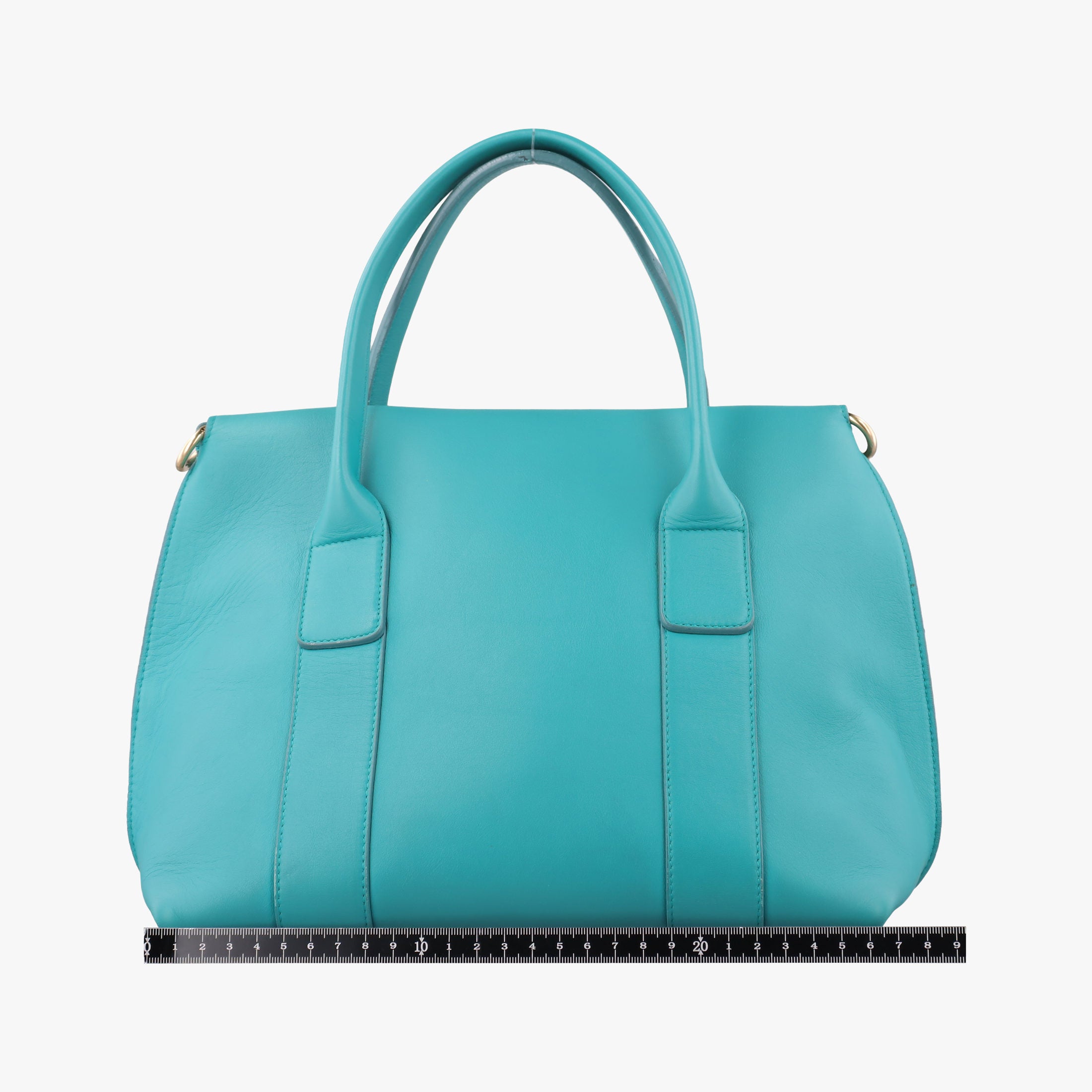 Pre-owned Ferragamo Sookie Blue Leather  shoulderbag | stylenewstar