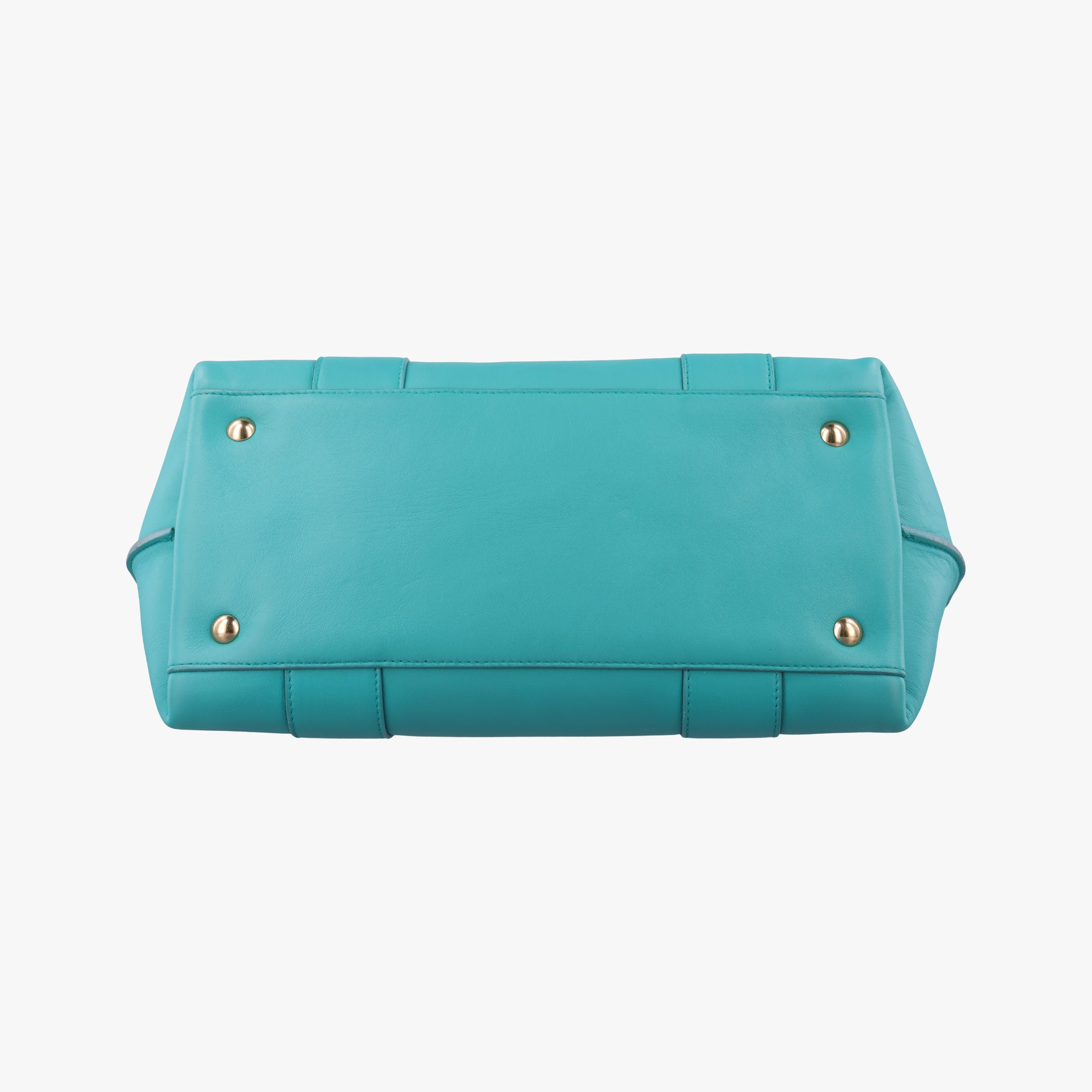 Pre-owned Ferragamo Sookie Blue Leather  shoulderbag | stylenewstar