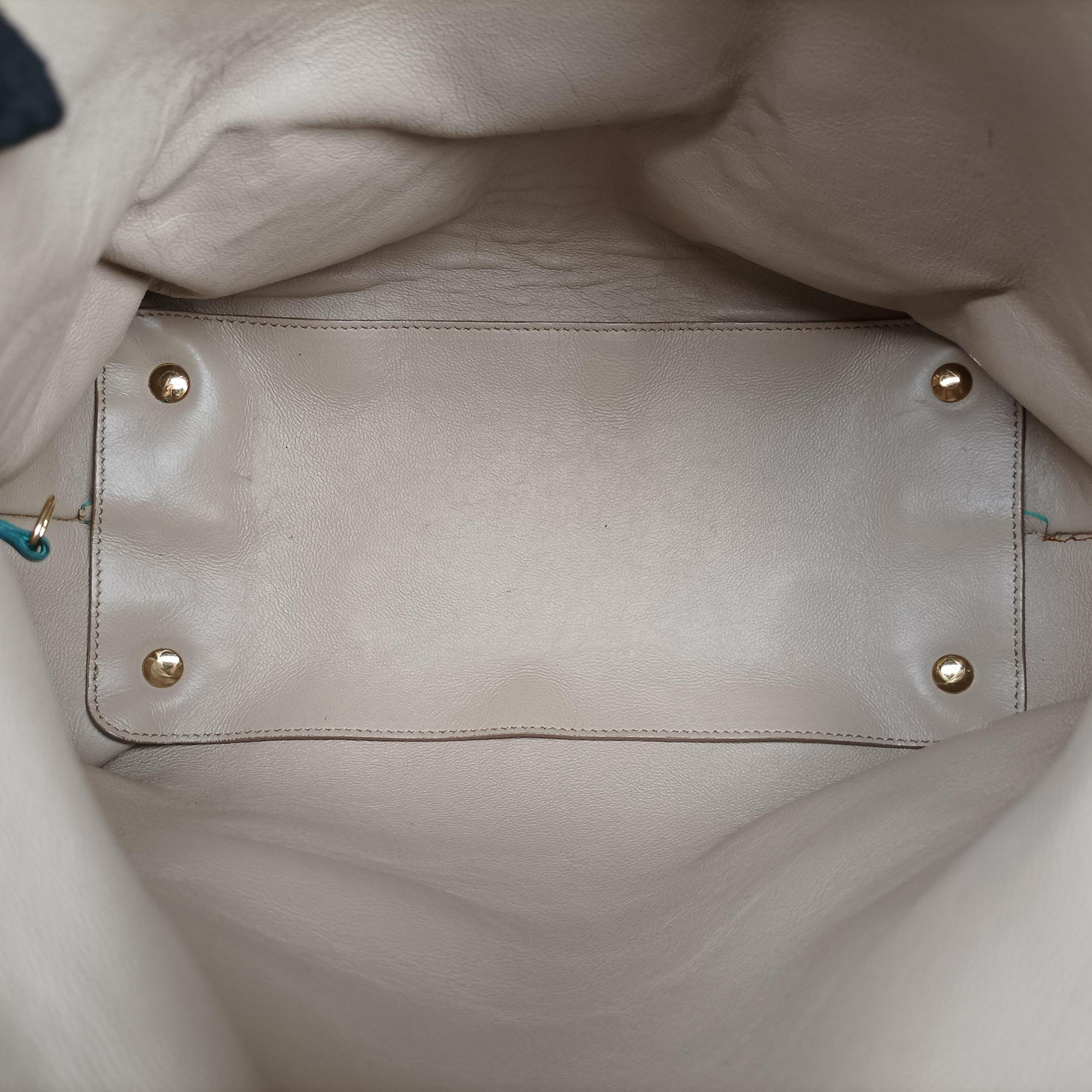 Pre-owned Ferragamo Sookie Blue Leather  shoulderbag | stylenewstar