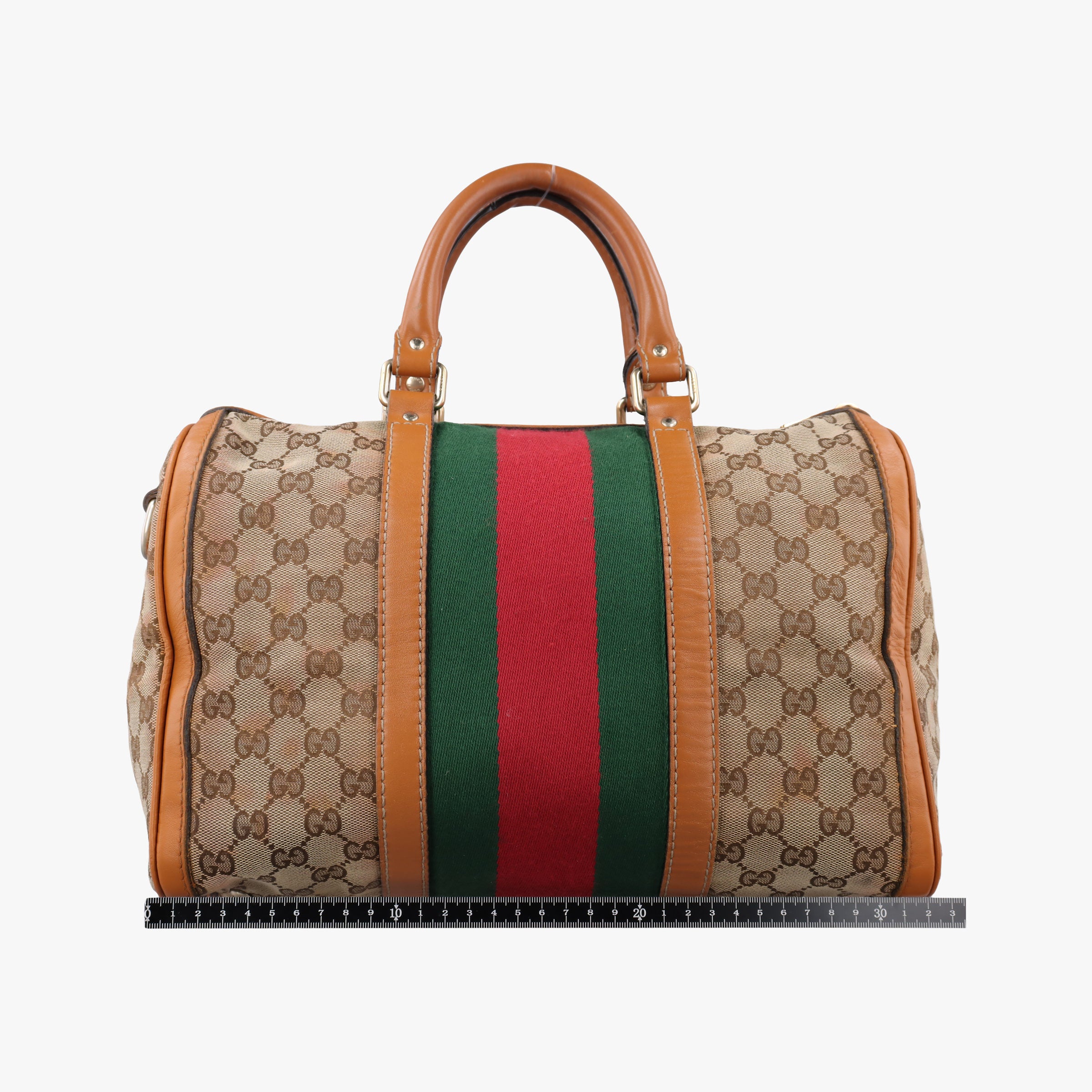 Pre-owned Gucci Sherry Line Multicolour canvas×leather 247205 handbag | stylenewstar
