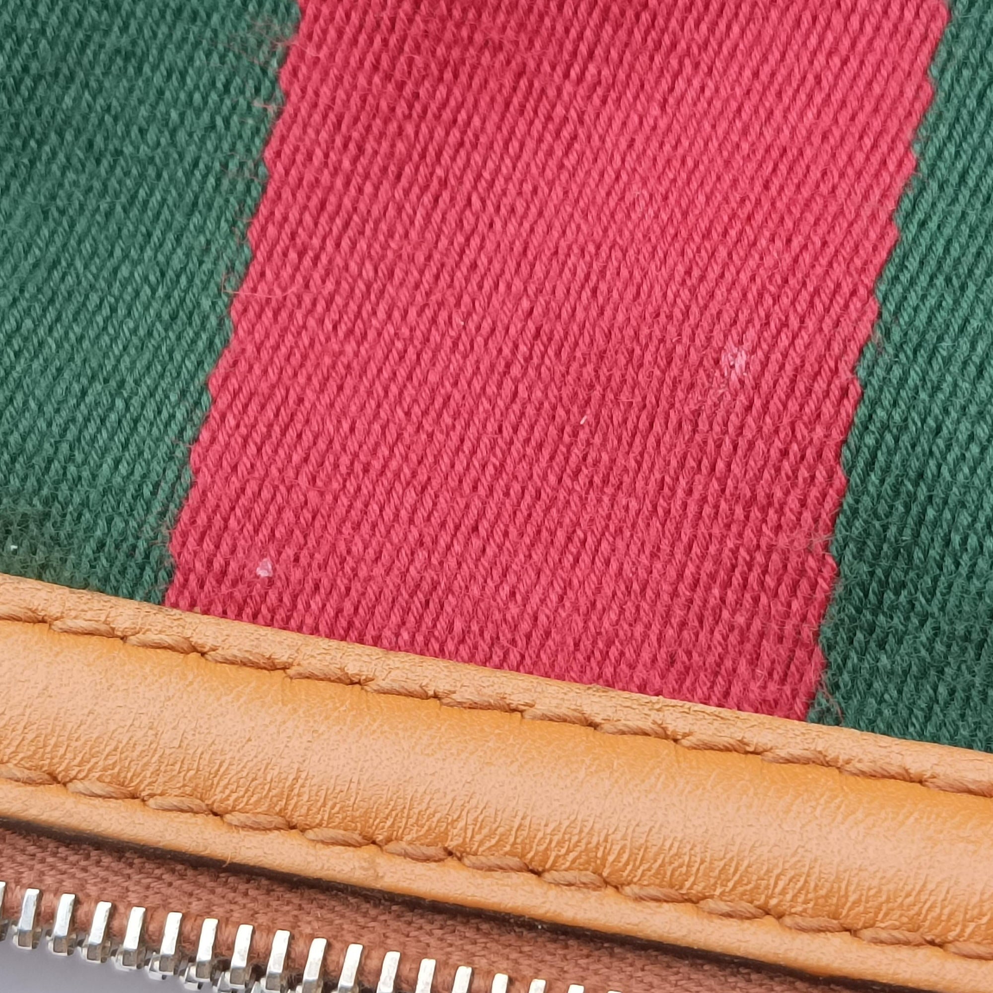 Pre-owned Gucci Sherry Line Multicolour canvas×leather 247205 handbag | stylenewstar