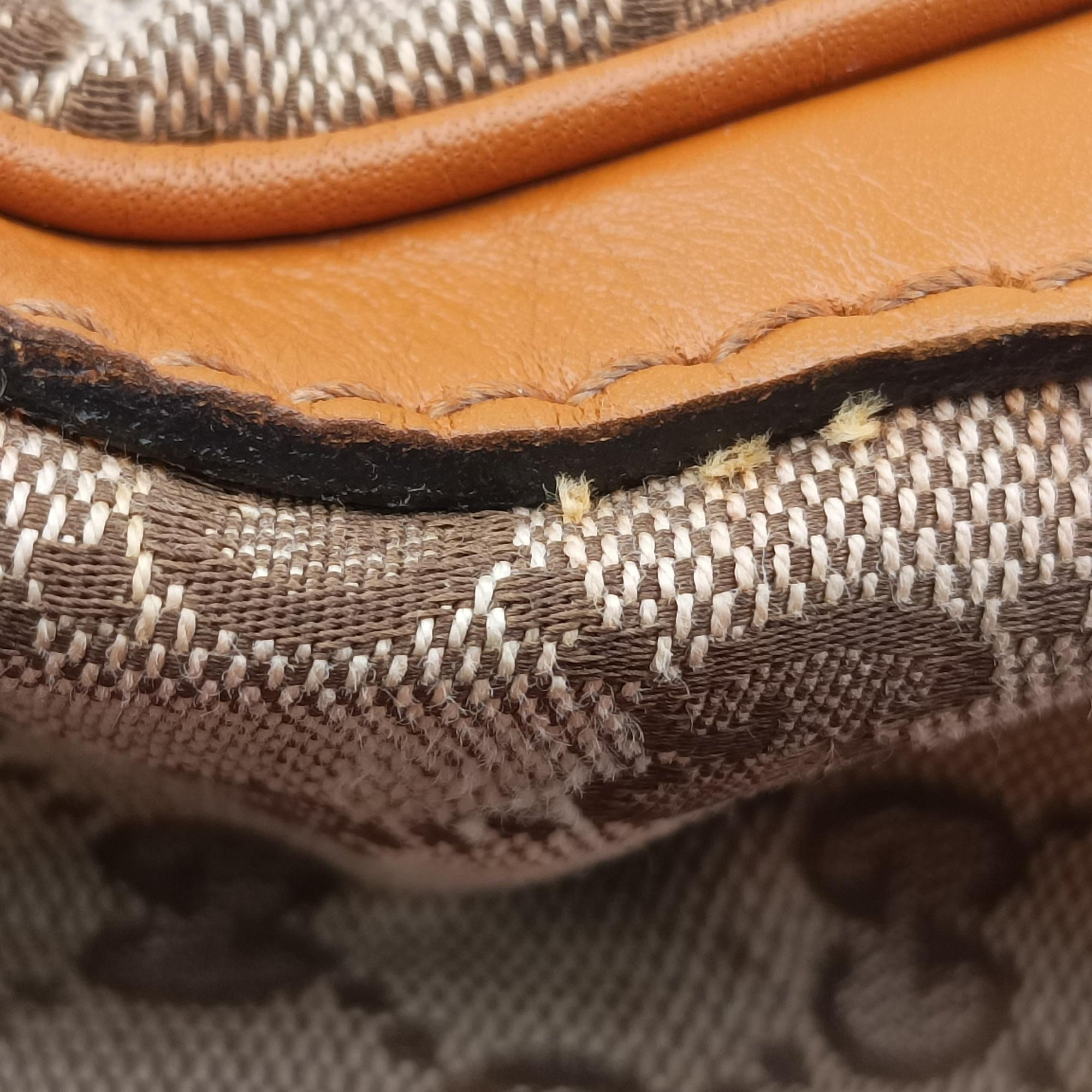 Pre-owned Gucci Sherry Line Multicolour canvas×leather 247205 handbag | stylenewstar