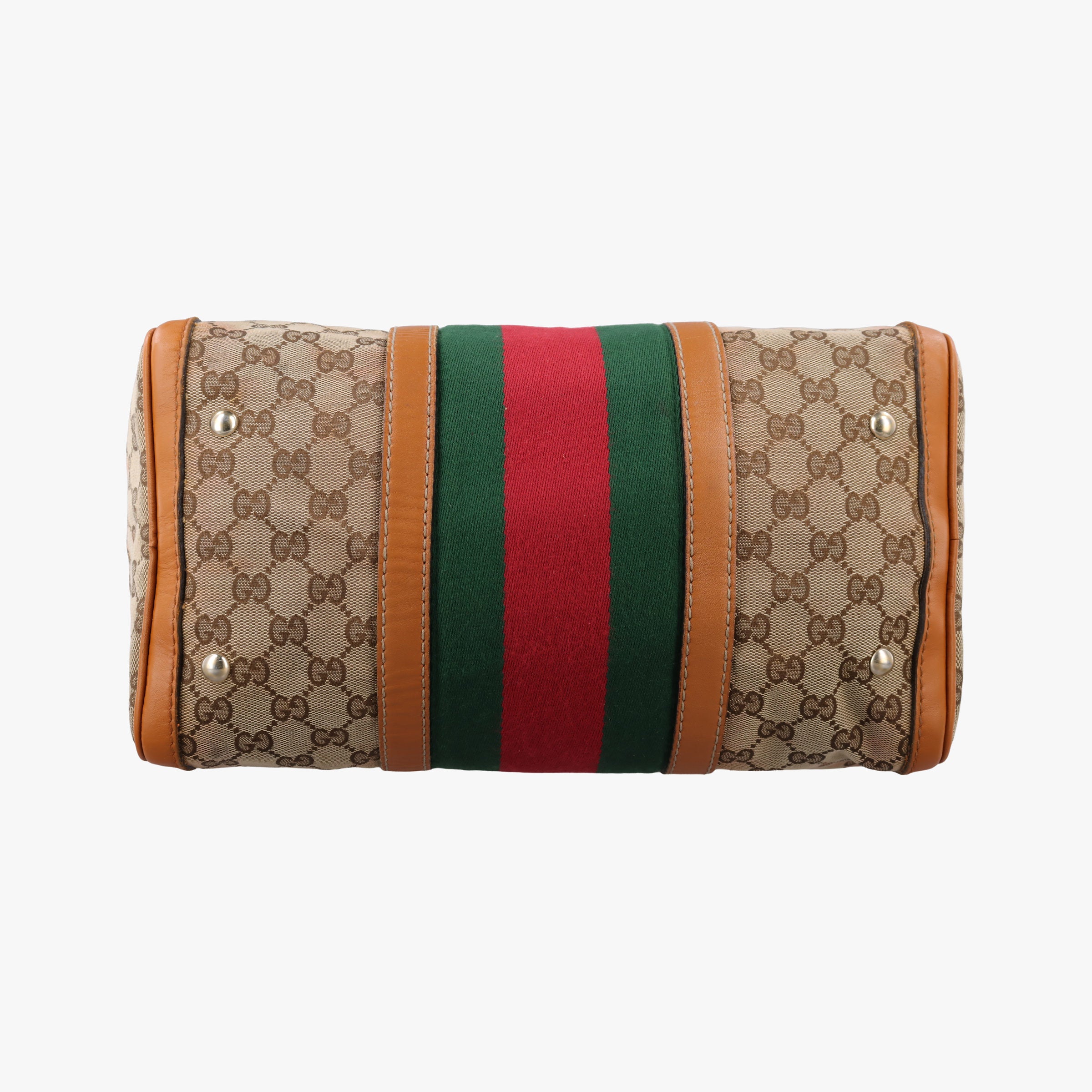 Pre-owned Gucci Sherry Line Multicolour canvas×leather 247205 handbag | stylenewstar