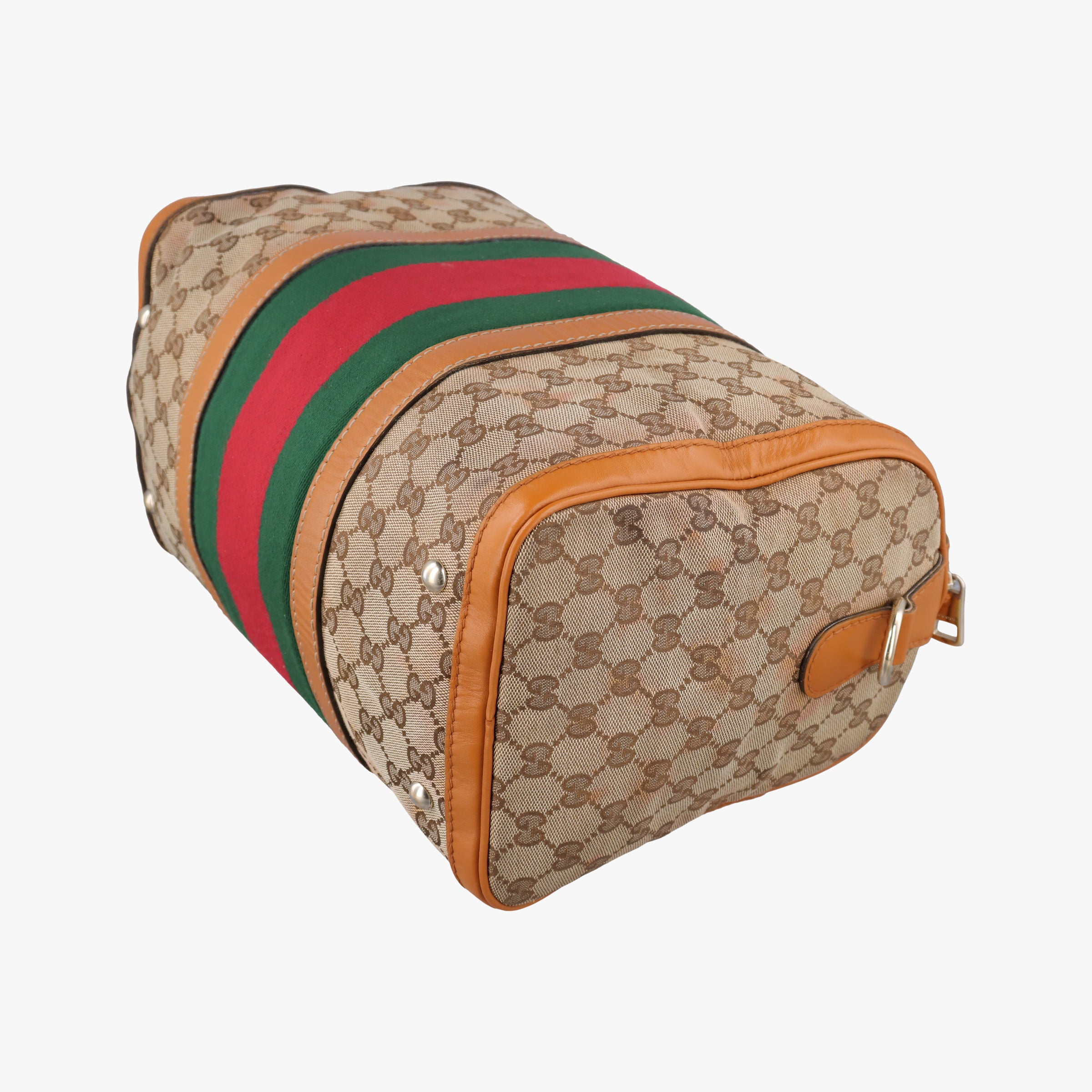 Pre-owned Gucci Sherry Line Multicolour canvas×leather 247205 handbag | stylenewstar