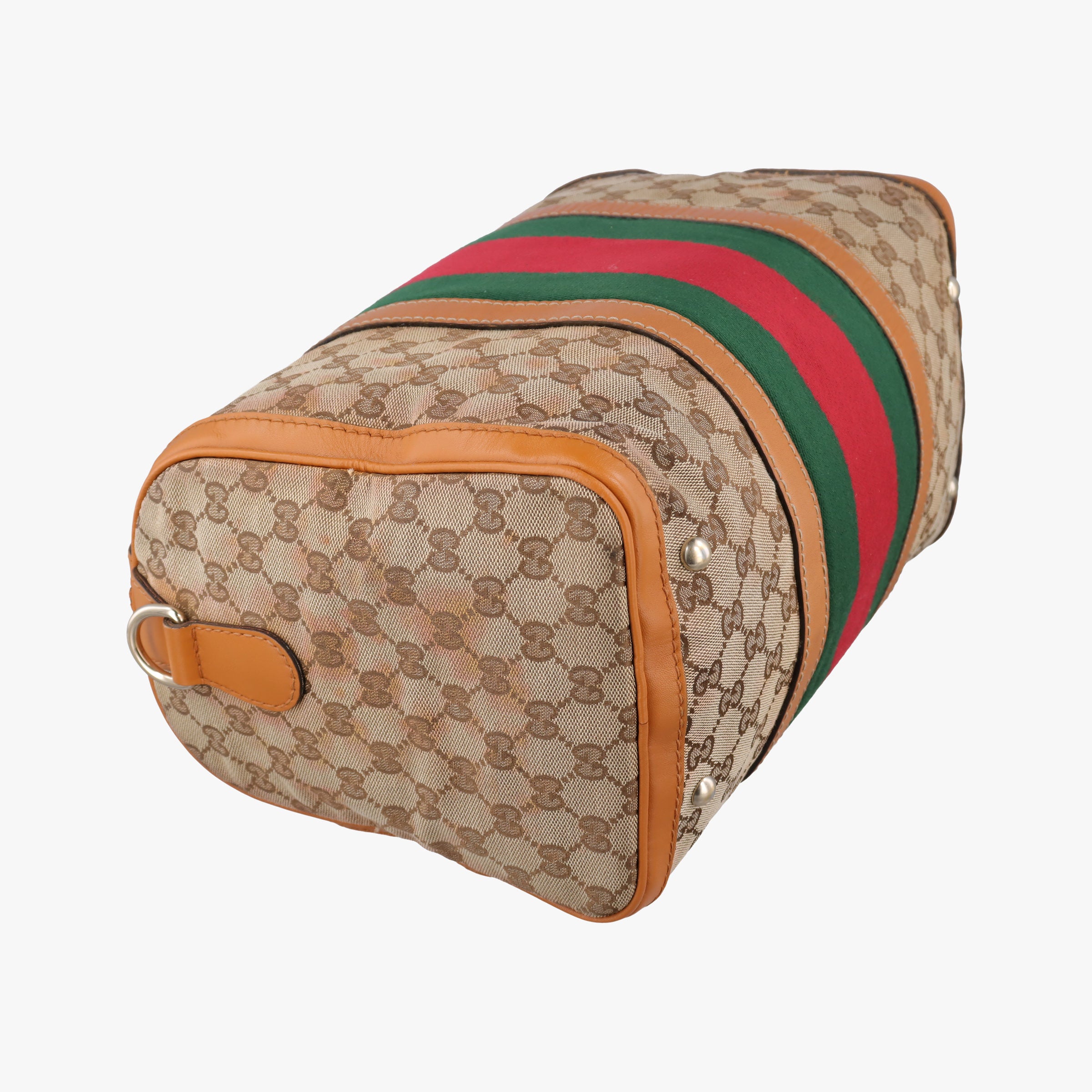 Pre-owned Gucci Sherry Line Multicolour canvas×leather 247205 handbag | stylenewstar