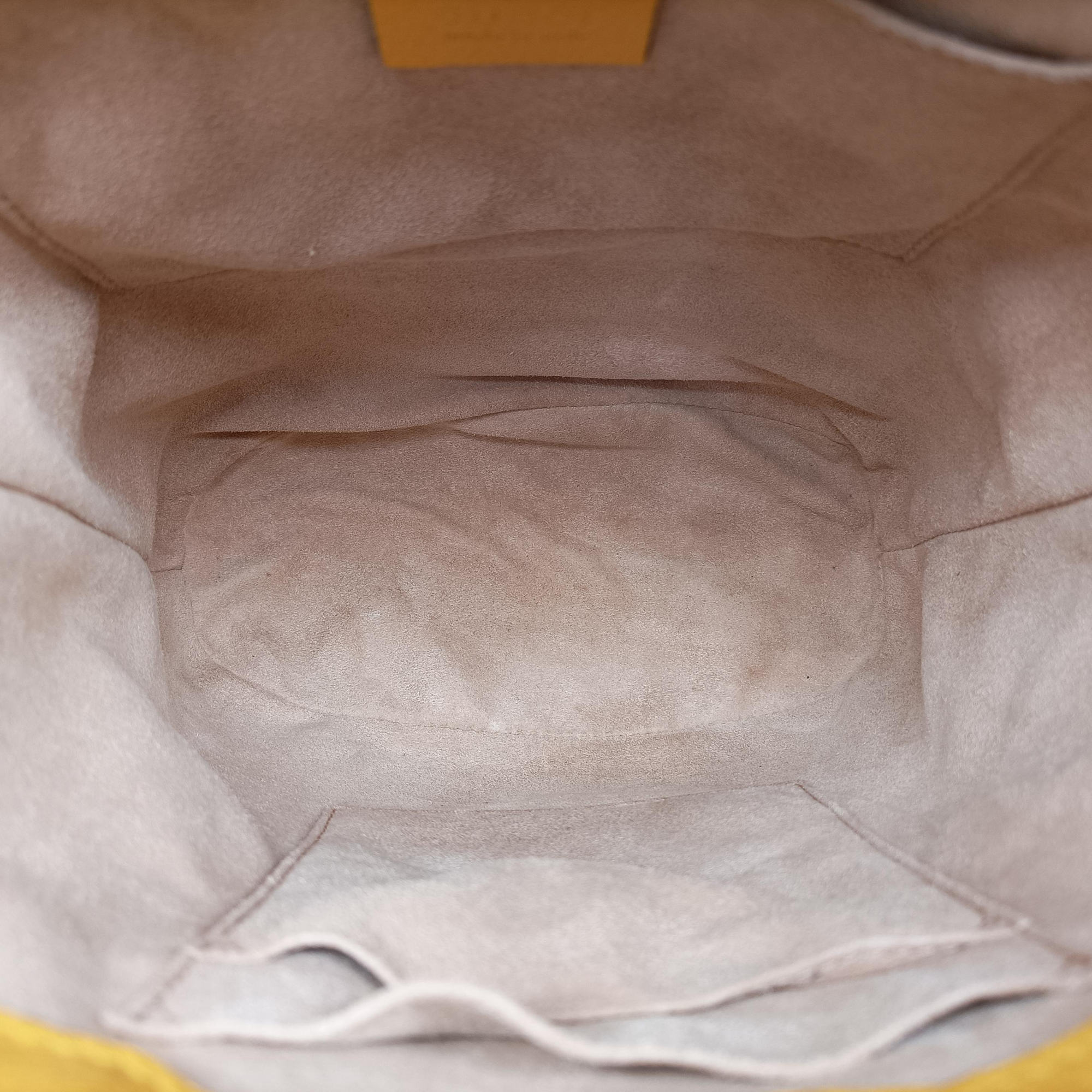 Secondhand Gucci Ophidia Yellow × Beige × Multicolor PVC coated canvas×Leather 550621 shoulderbag | stylenewstar