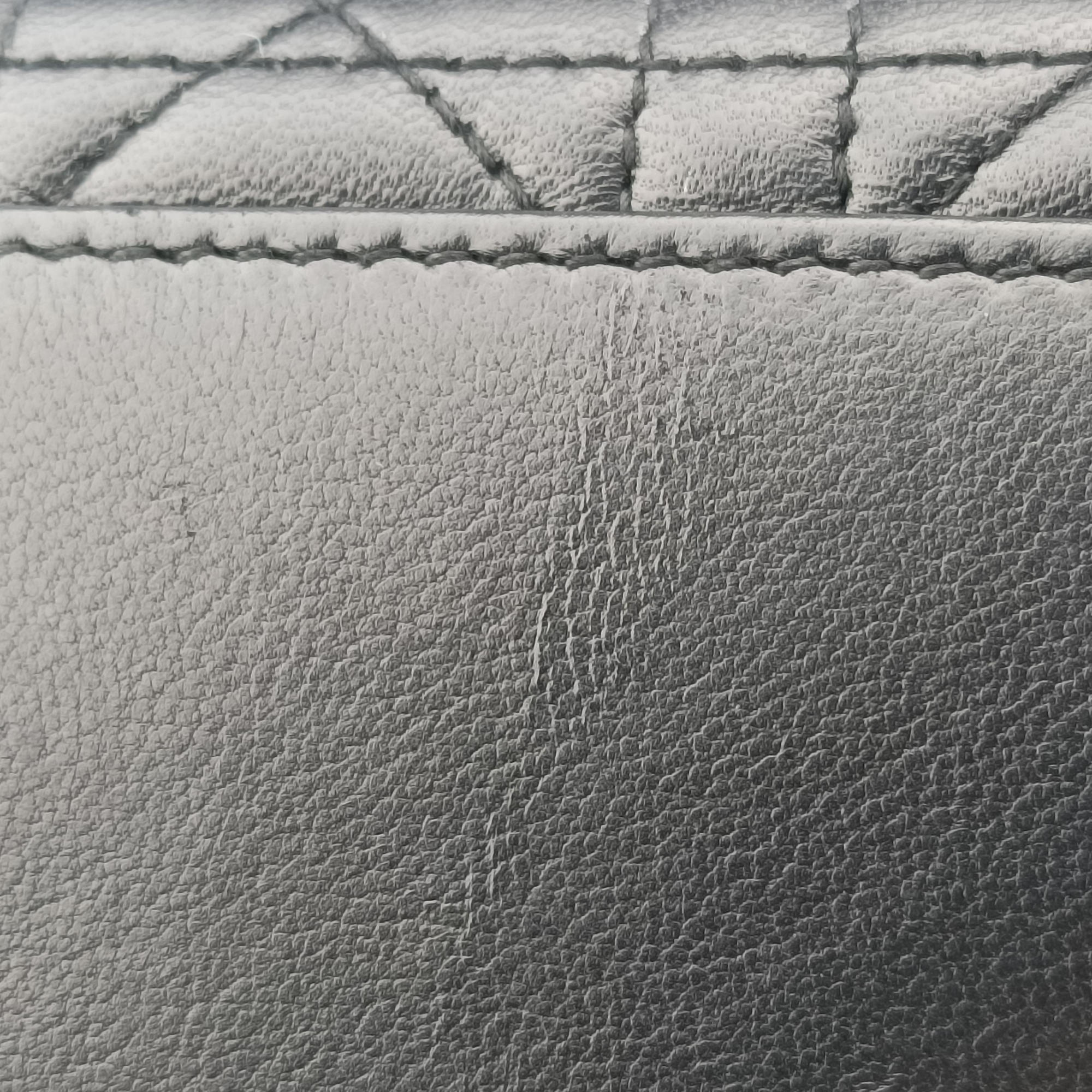 Pre-owned Christian Dior Lady Dior Black lambskin  shoulderbag | stylenewstar