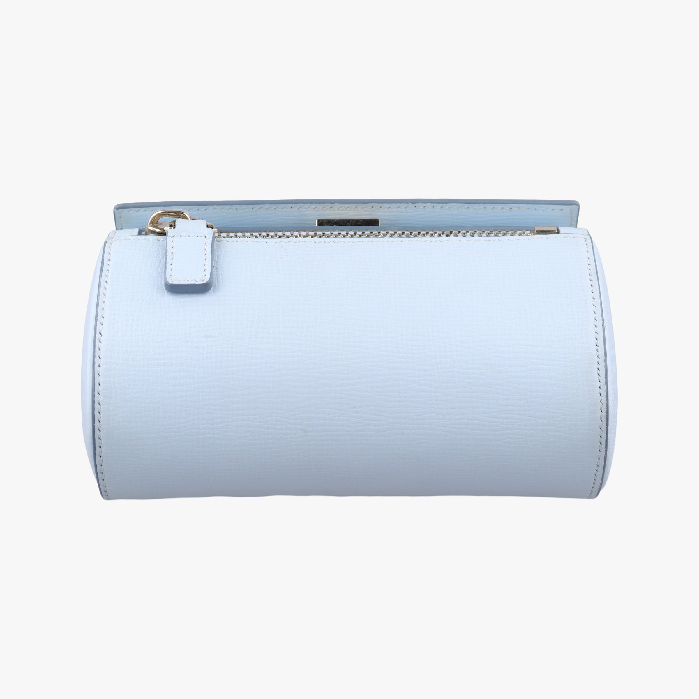Pre-owned Givenchy Pandora Box Blue leather  shoulderbag | stylenewstar