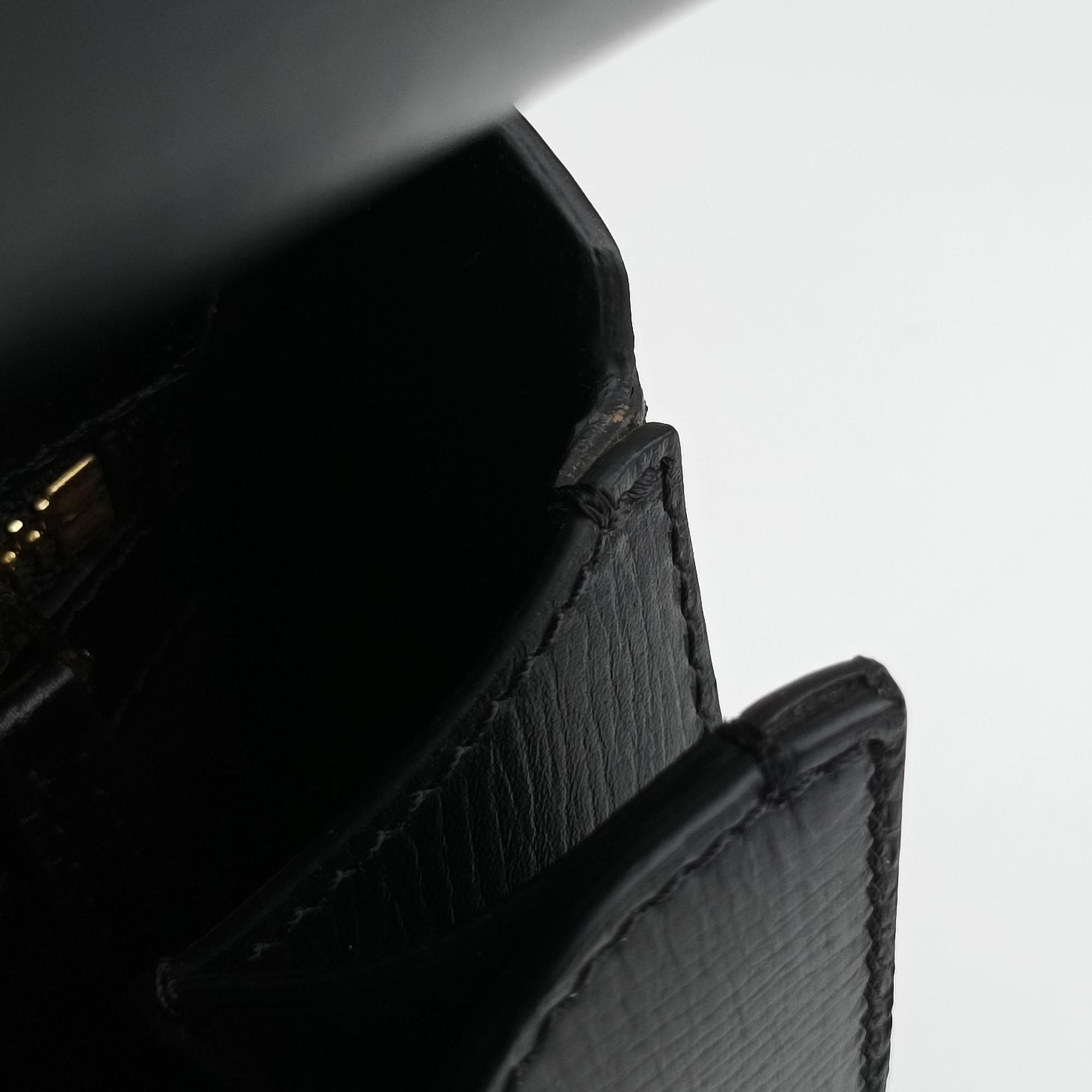 Pre-owned Givenchy Pandora Black Leather  shoulderbag | stylenewstar