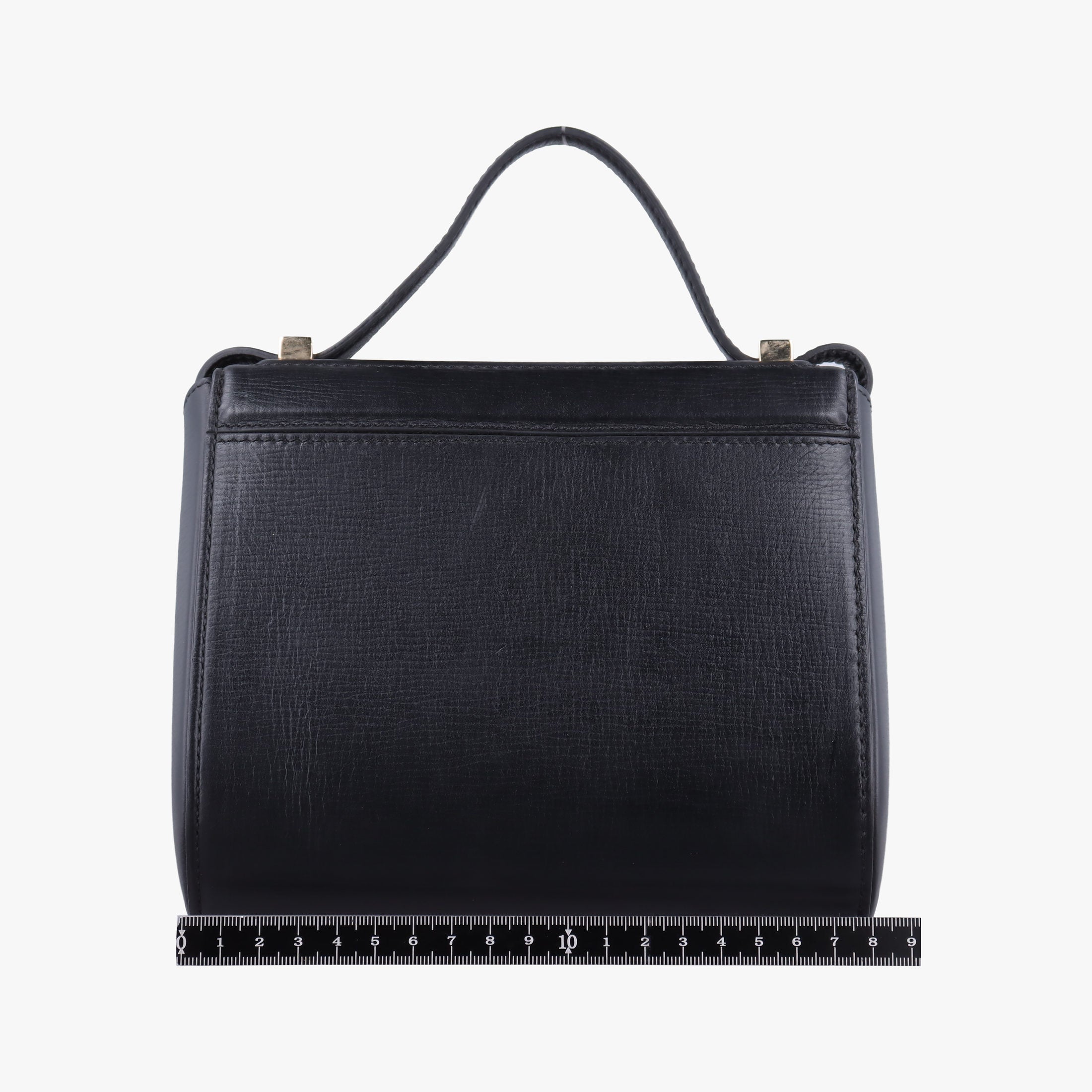 Pre-owned Givenchy Pandora Black Leather  shoulderbag | stylenewstar