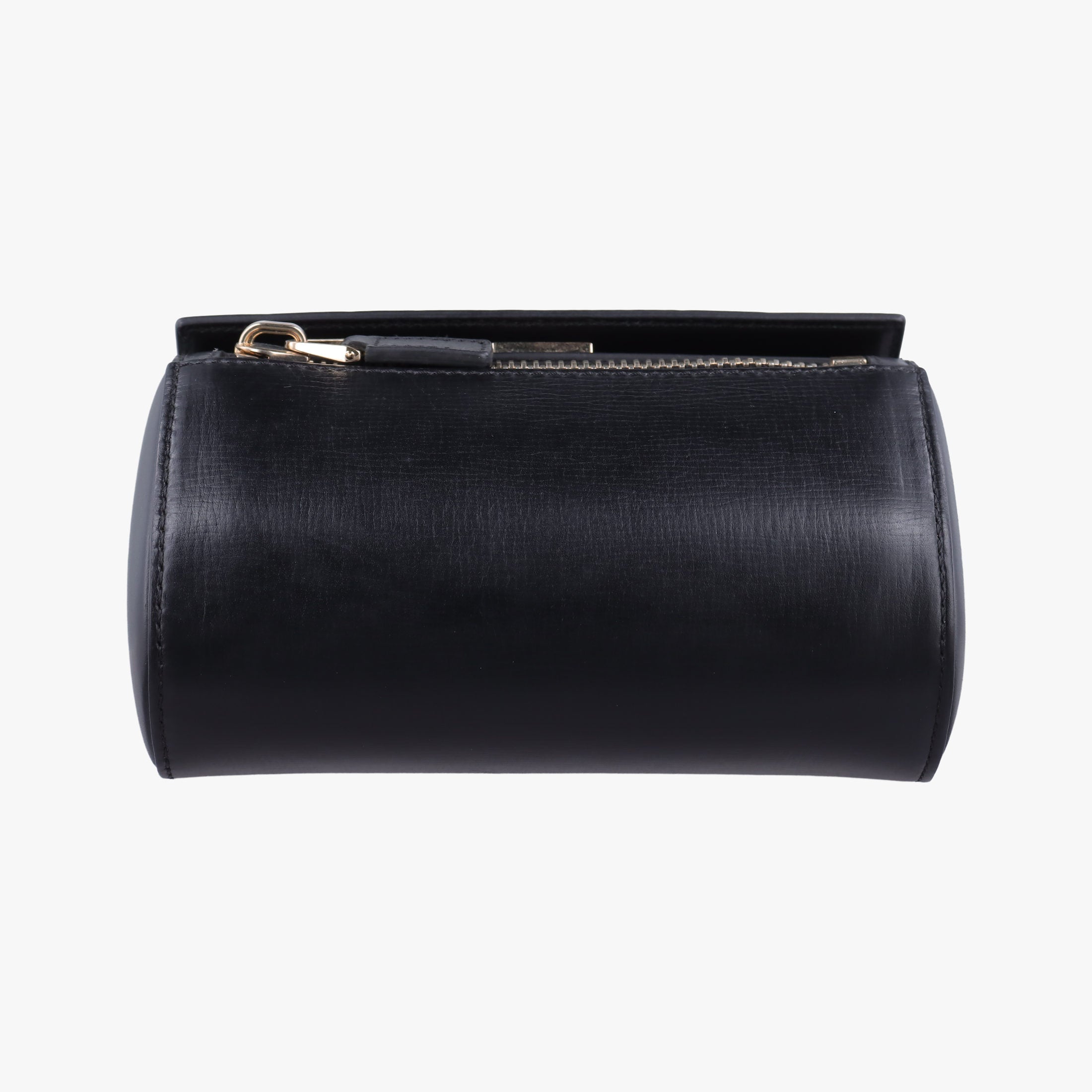 Pre-owned Givenchy Pandora Black Leather  shoulderbag | stylenewstar