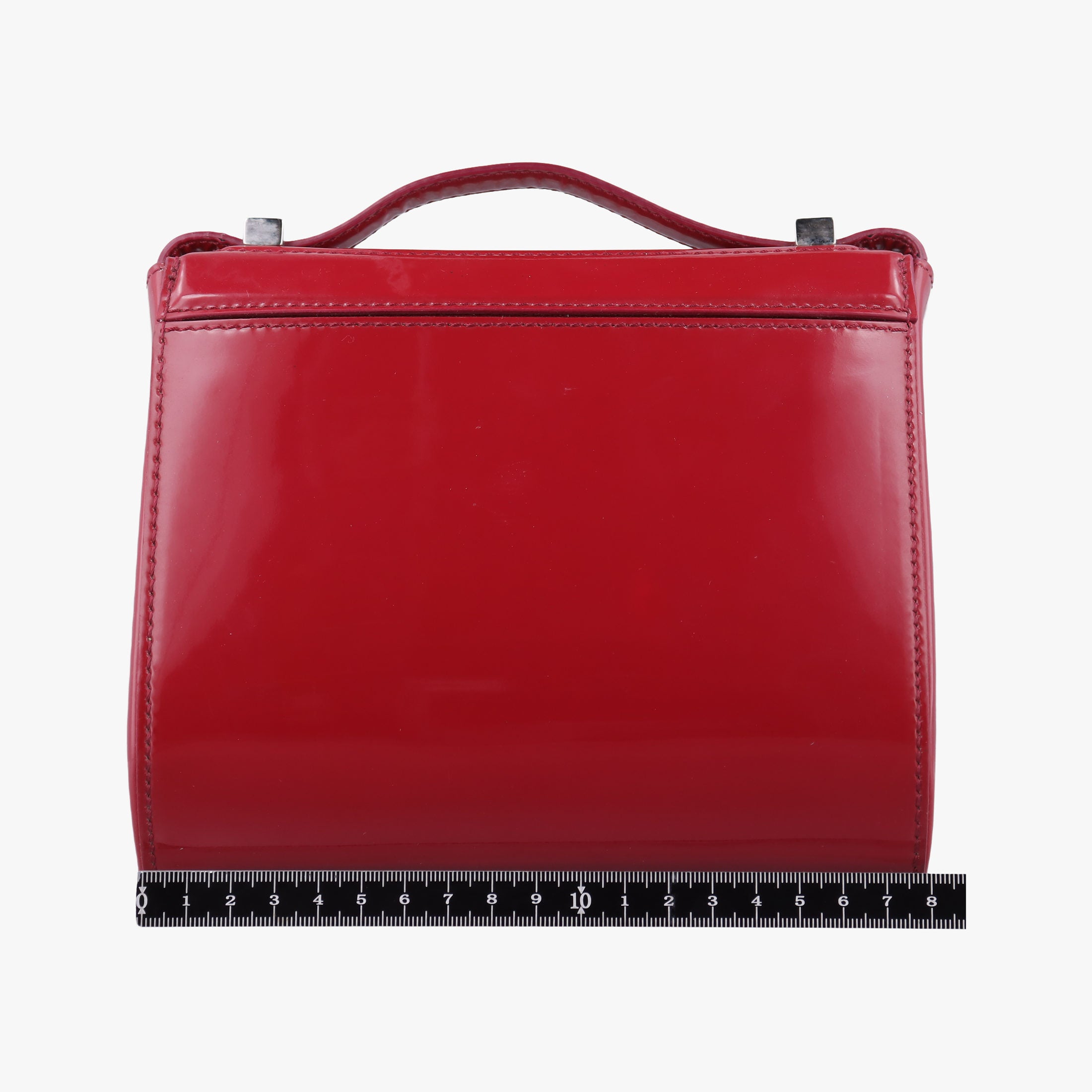 Pre-owned Givenchy Pandora Box Red Patent Leather  shoulderbag | stylenewstar