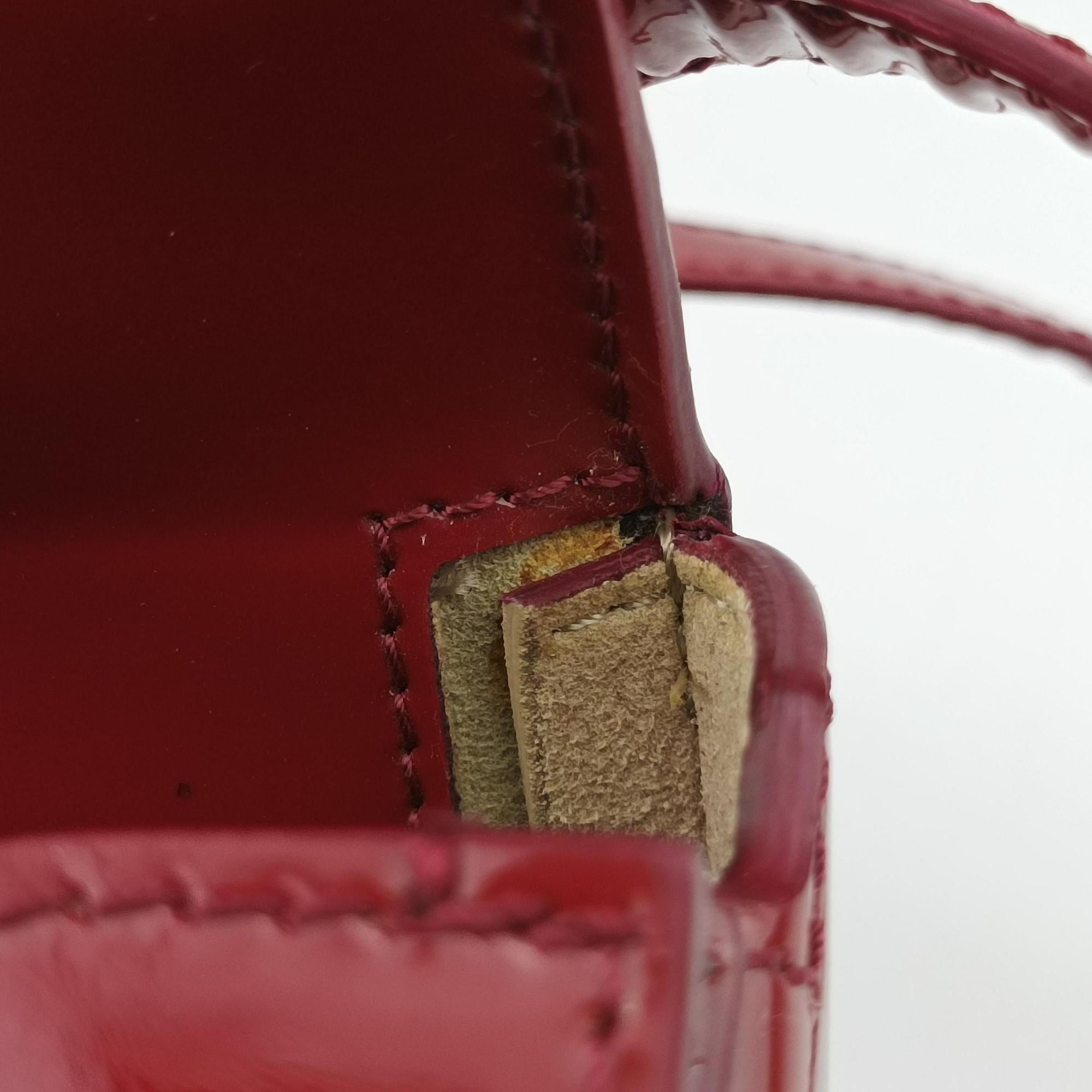Pre-owned Givenchy Pandora Box Red Patent Leather  shoulderbag | stylenewstar
