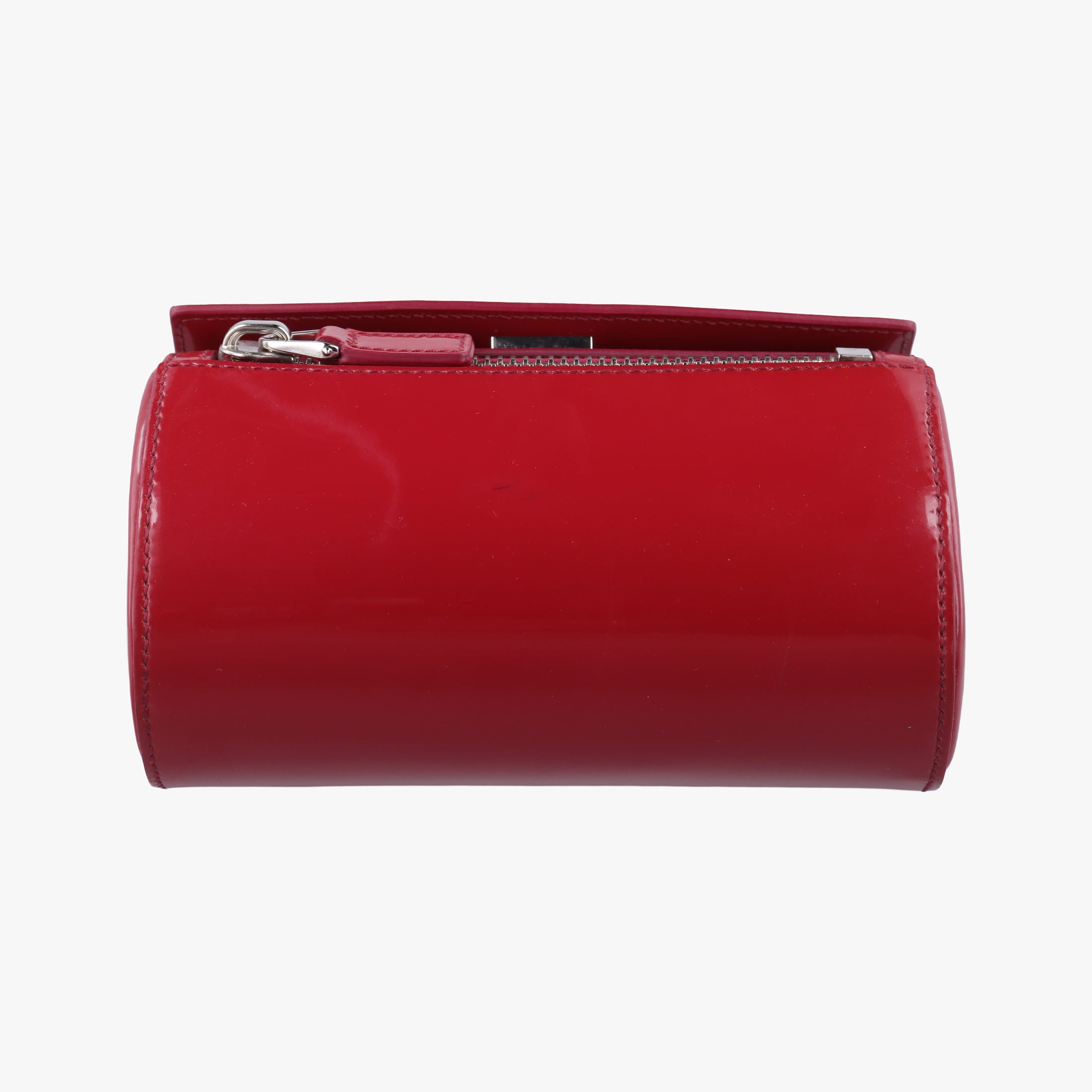 Pre-owned Givenchy Pandora Box Red Patent Leather  shoulderbag | stylenewstar