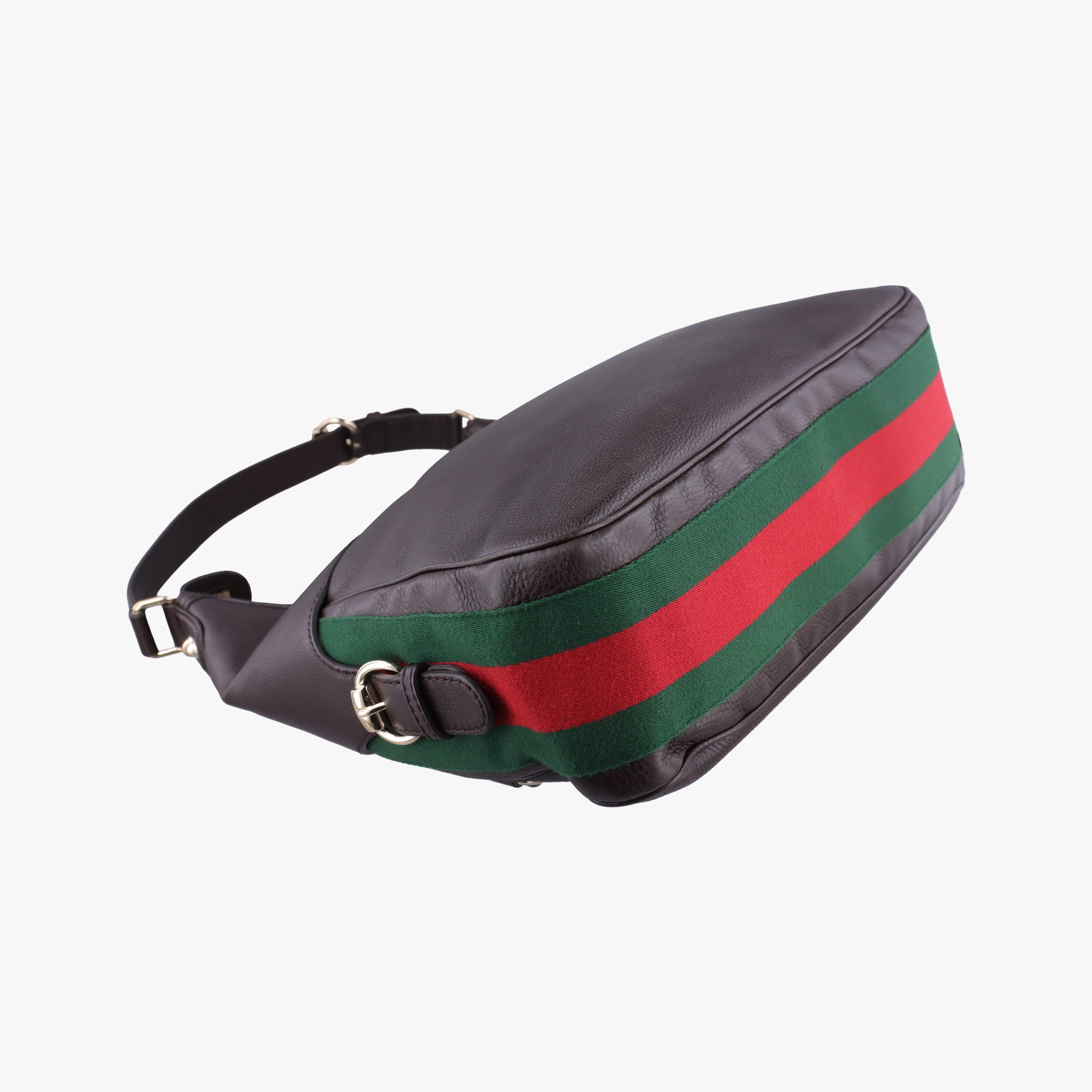 Secondhand Gucci Horsebit Hobo Brown leather 247602 shoulderbag | stylenewstar