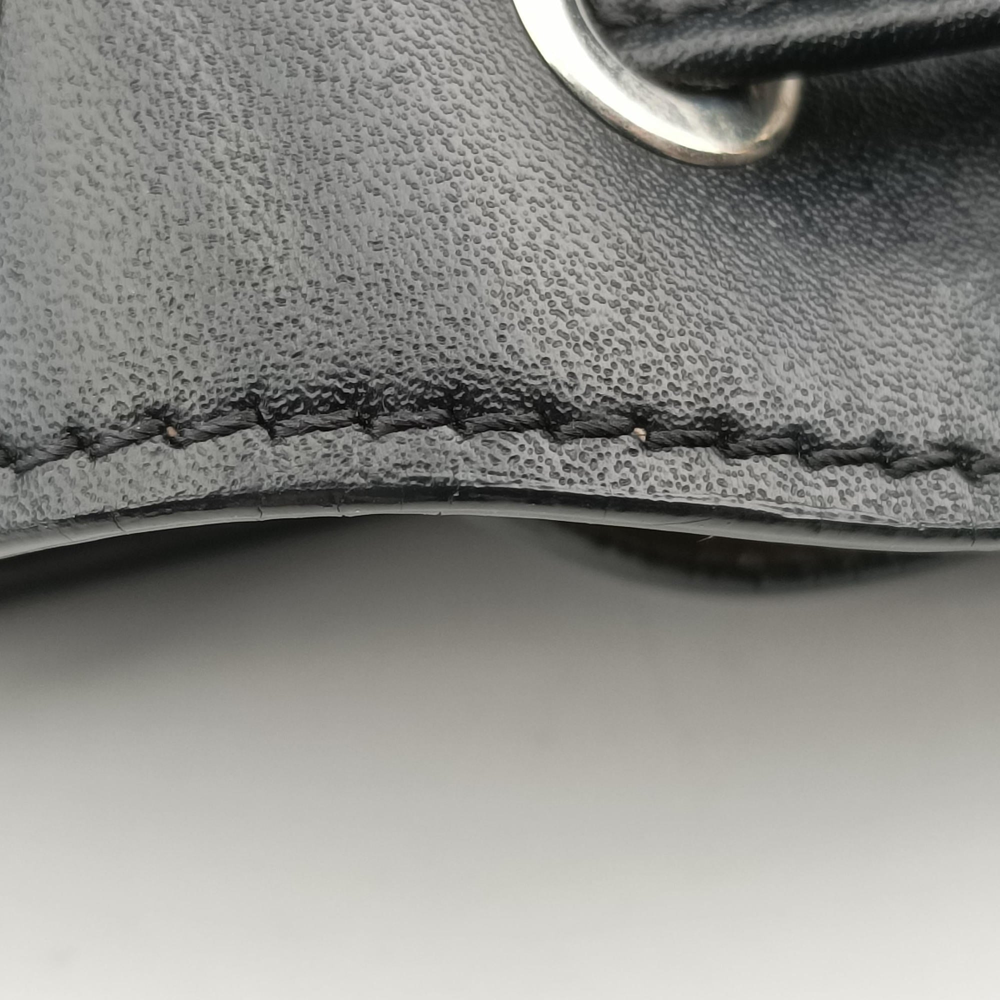 Secondhand Fendi Mon Tresor Mini Bucket Black Leather 8BS010 handbag | stylenewstar