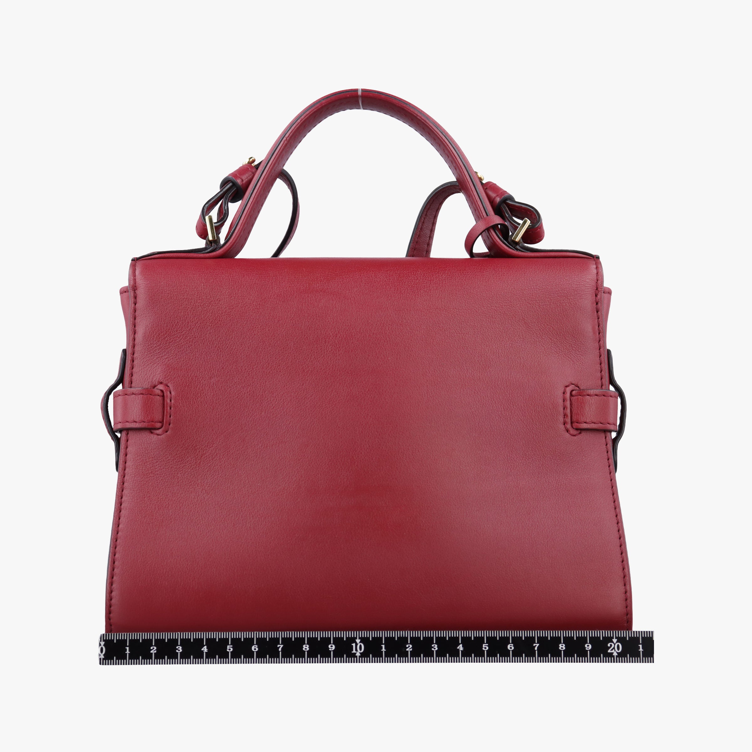 Secondhand Delvaux Tampete Burgundy Leather  shoulderbag | stylenewstar