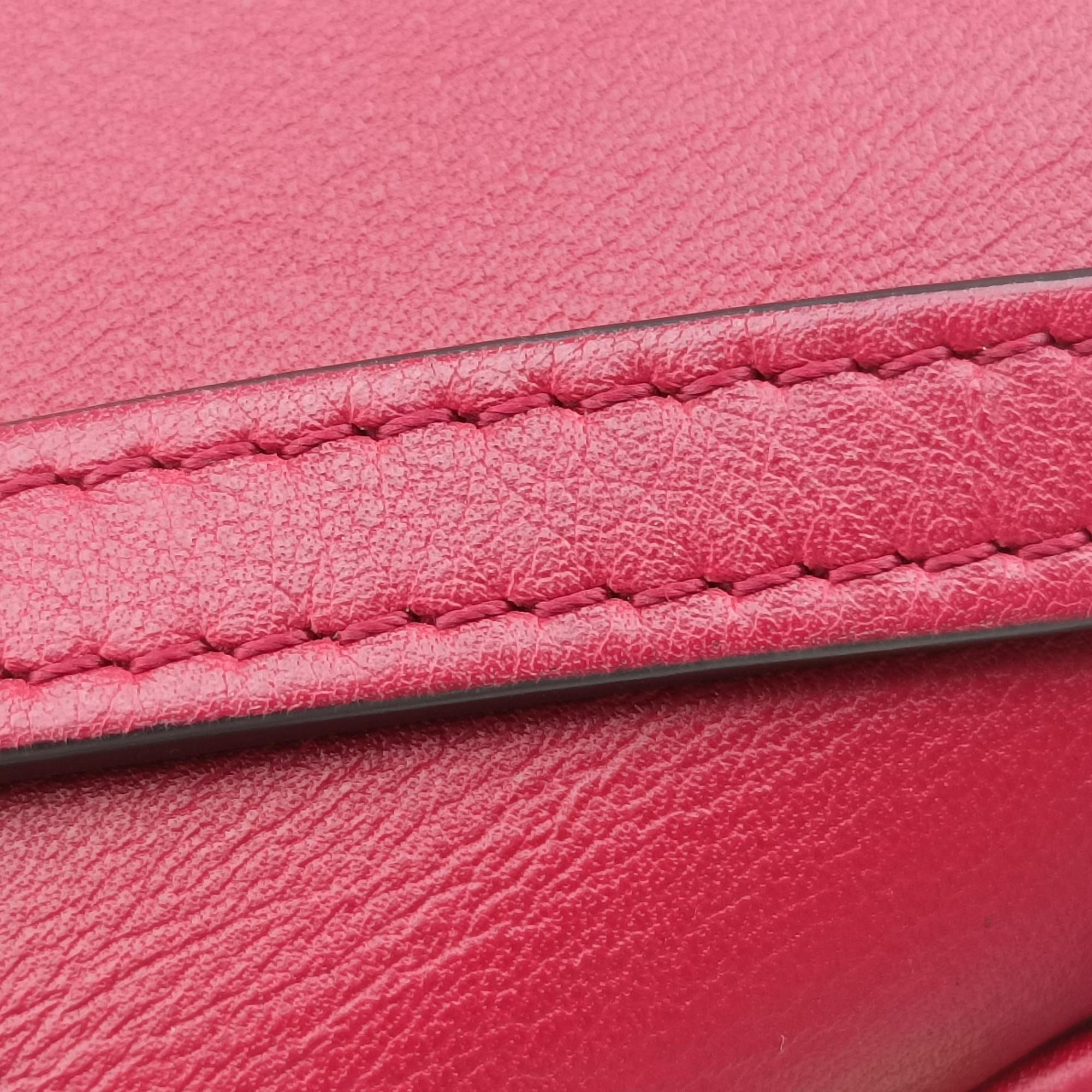 Secondhand Delvaux Tampete Burgundy Leather  shoulderbag | stylenewstar