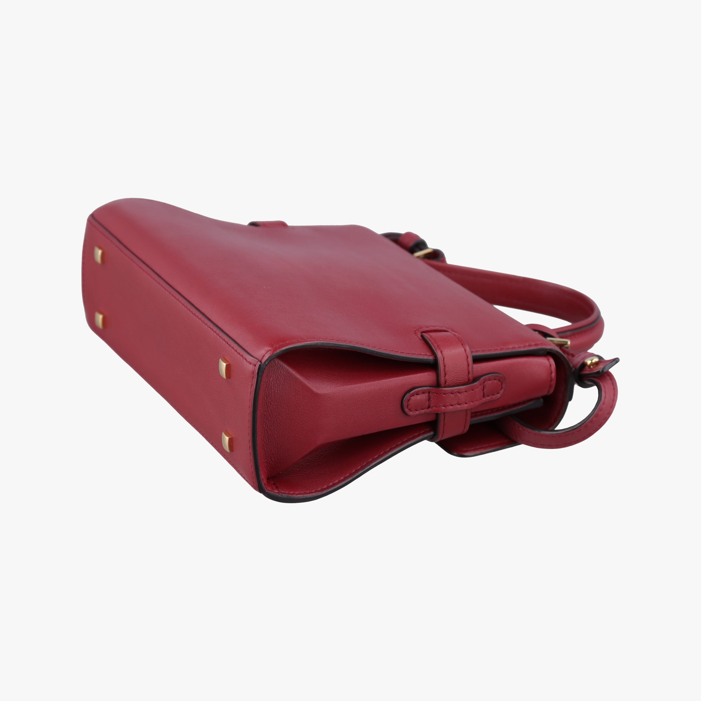 Secondhand Delvaux Tampete Burgundy Leather  shoulderbag | stylenewstar