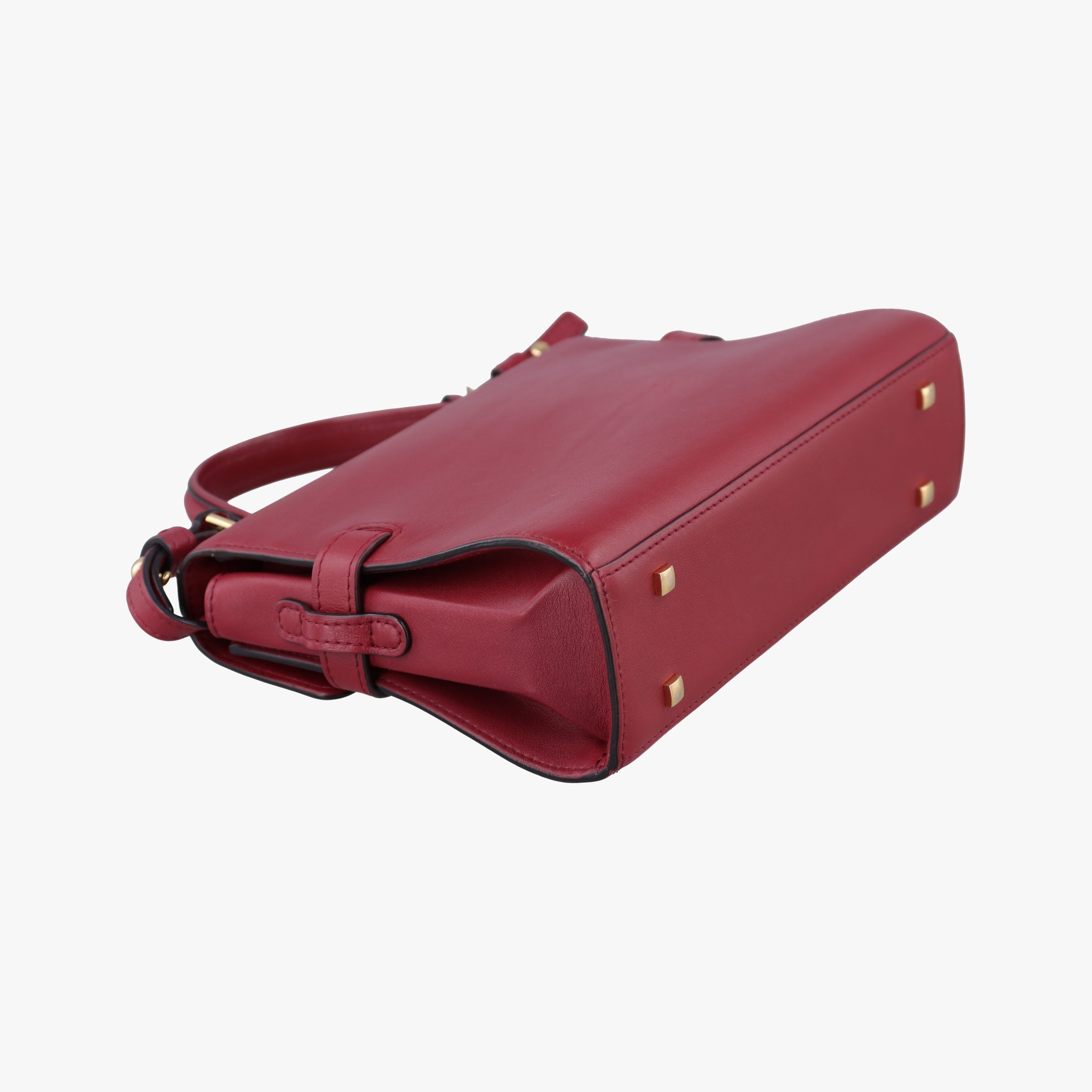 Secondhand Delvaux Tampete Burgundy Leather  shoulderbag | stylenewstar