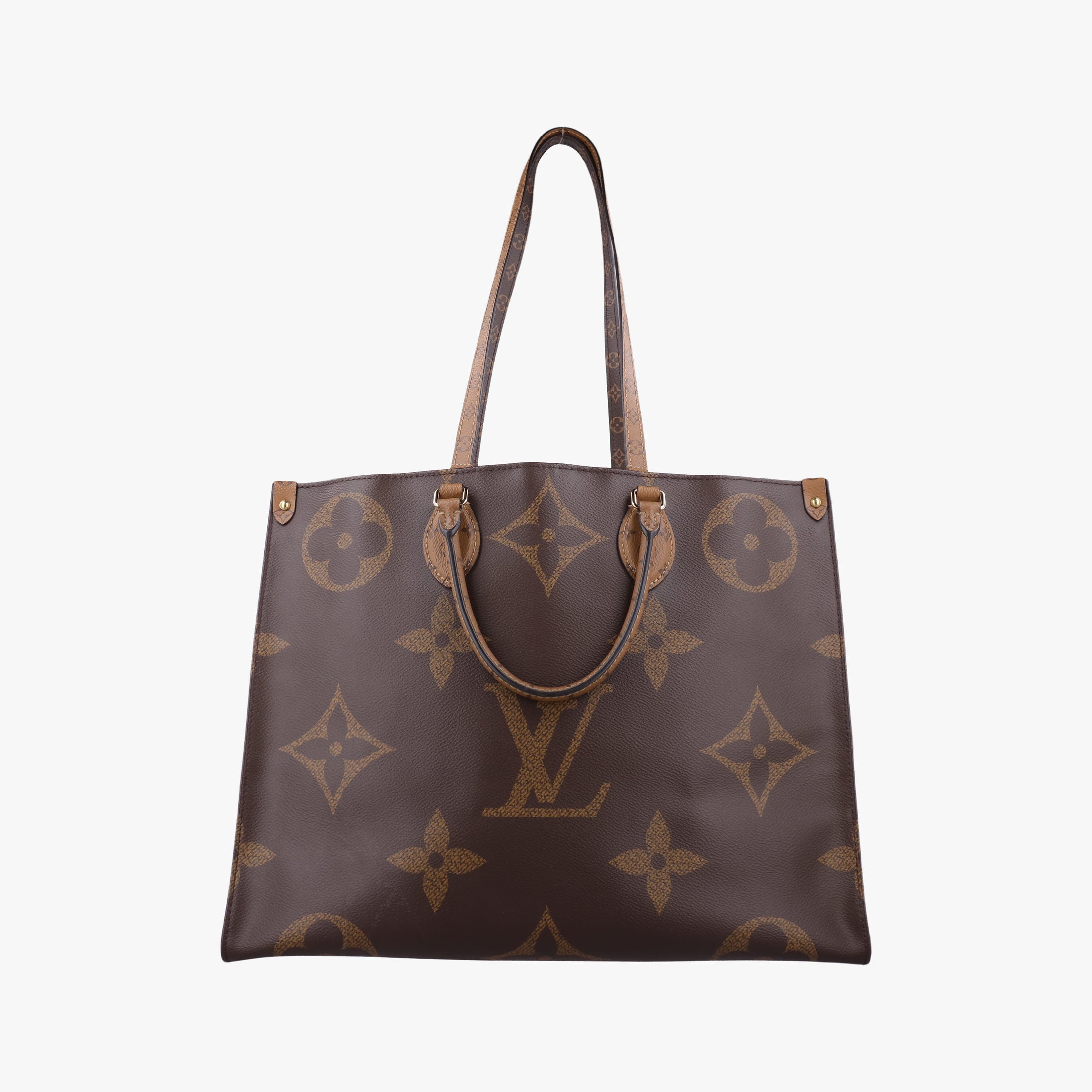 Pre-owned Louis Vuitton On the Go GM Brown Monogram Canvas M45320 shoulderbag | stylenewstar