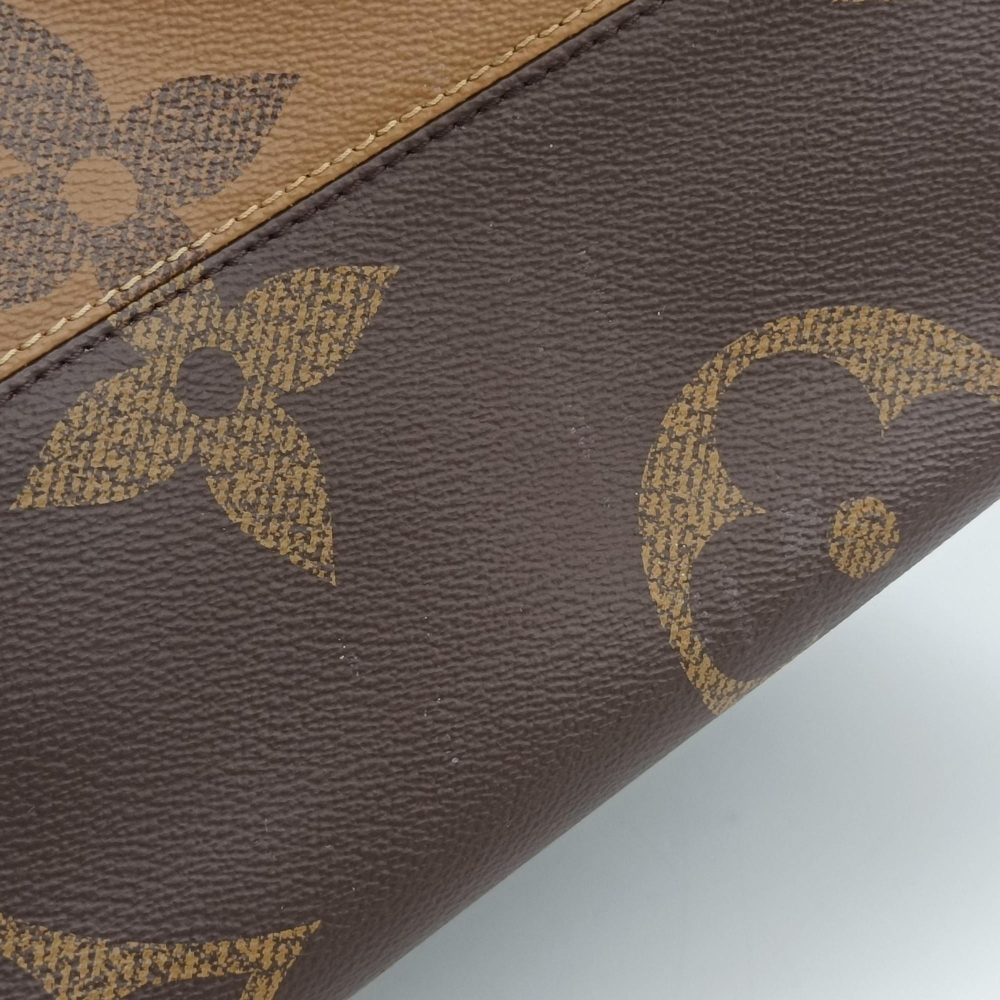 Pre-owned Louis Vuitton On the Go GM Brown Monogram Canvas M45320 shoulderbag | stylenewstar