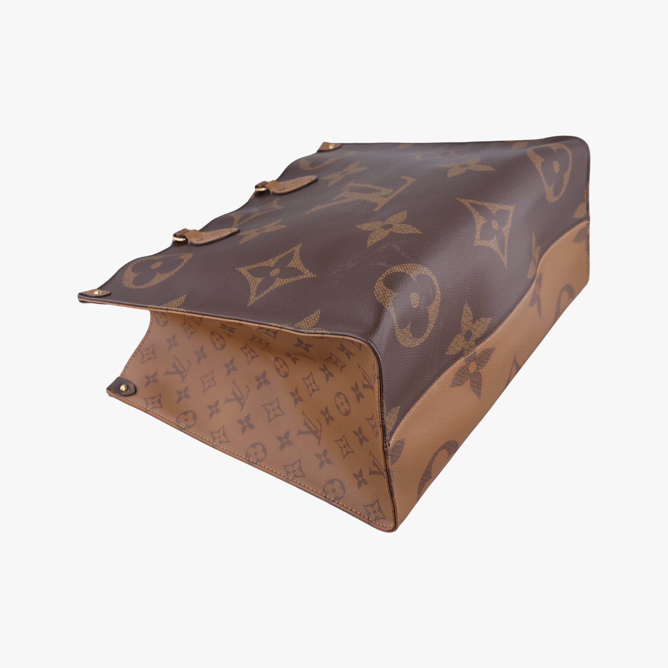 Pre-owned Louis Vuitton On the Go GM Brown Monogram Canvas M45320 shoulderbag | stylenewstar