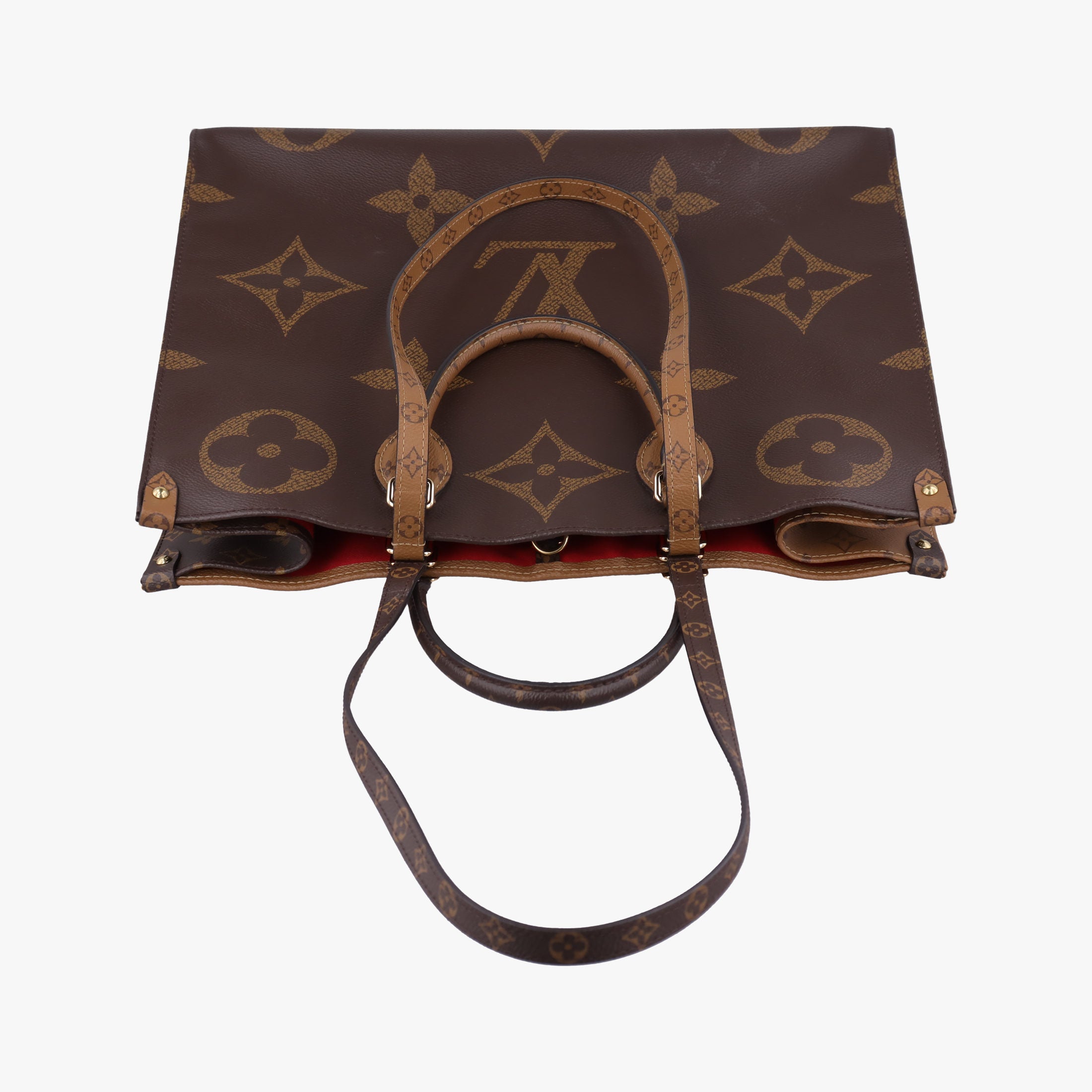 Pre-owned Louis Vuitton On the Go GM Brown Monogram Canvas M45320 shoulderbag | stylenewstar