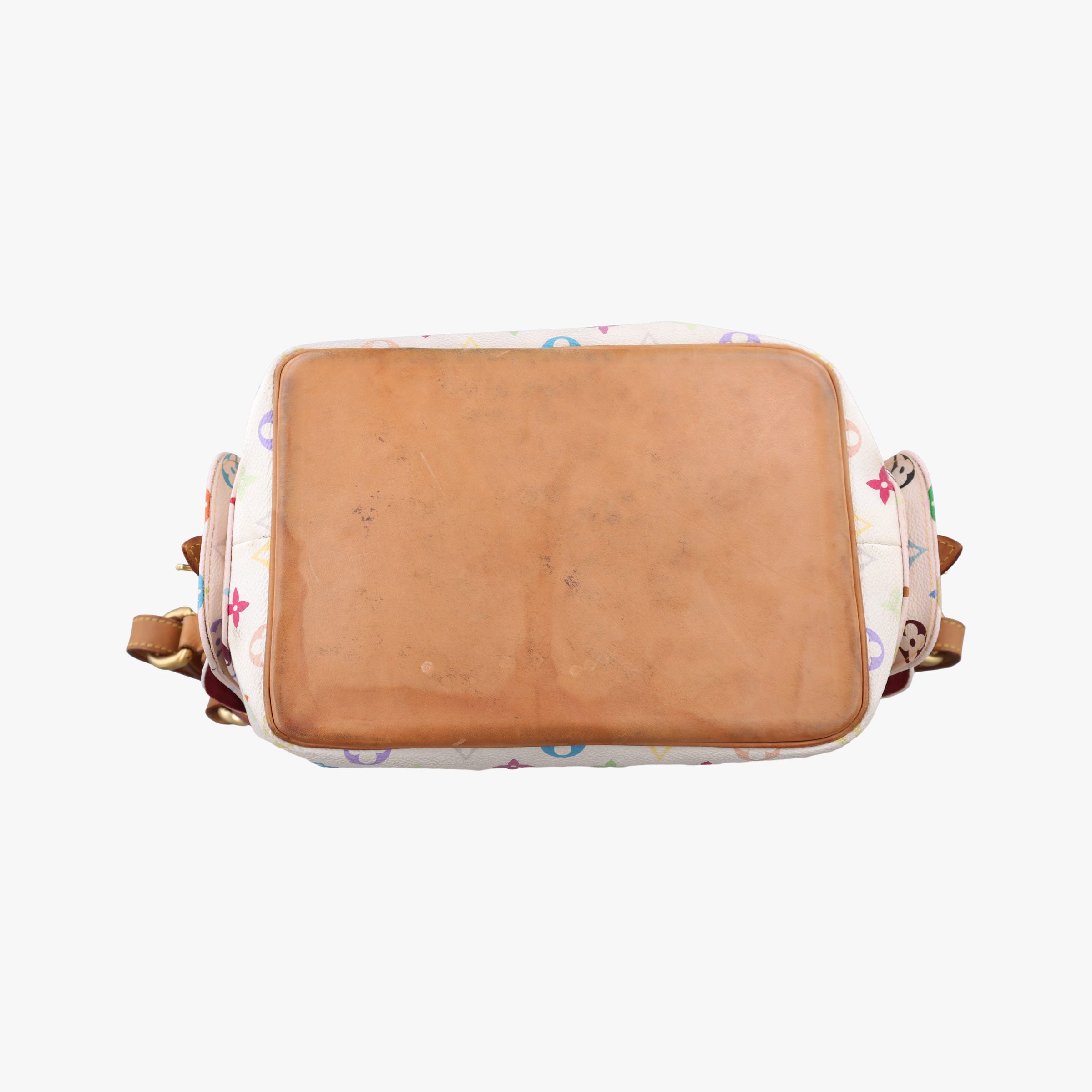 Secondhand Louis Vuitton Petit NOe white Monogram Multicolor M42229 shoulderbag | stylenewstar