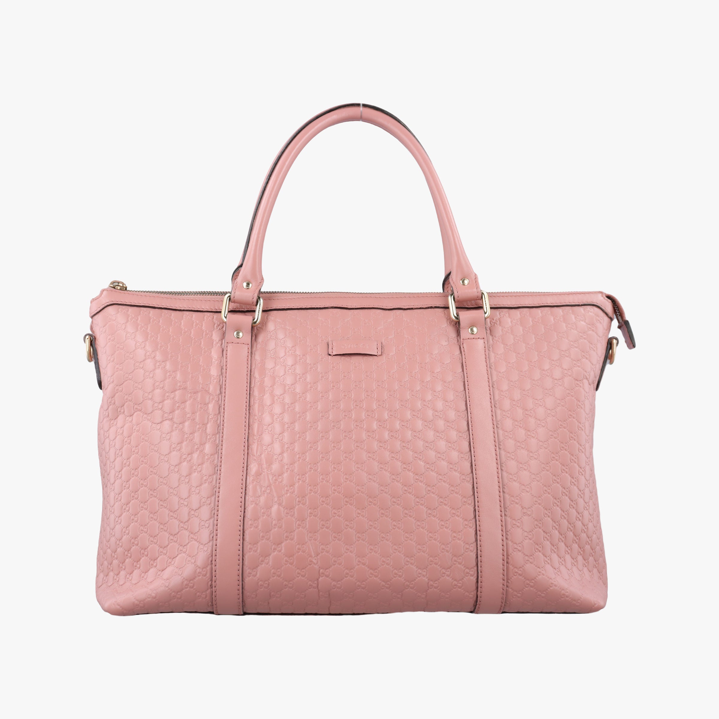 Pre-owned Gucci Microguccissima Pink Leather 449655 handbag | stylenewstar