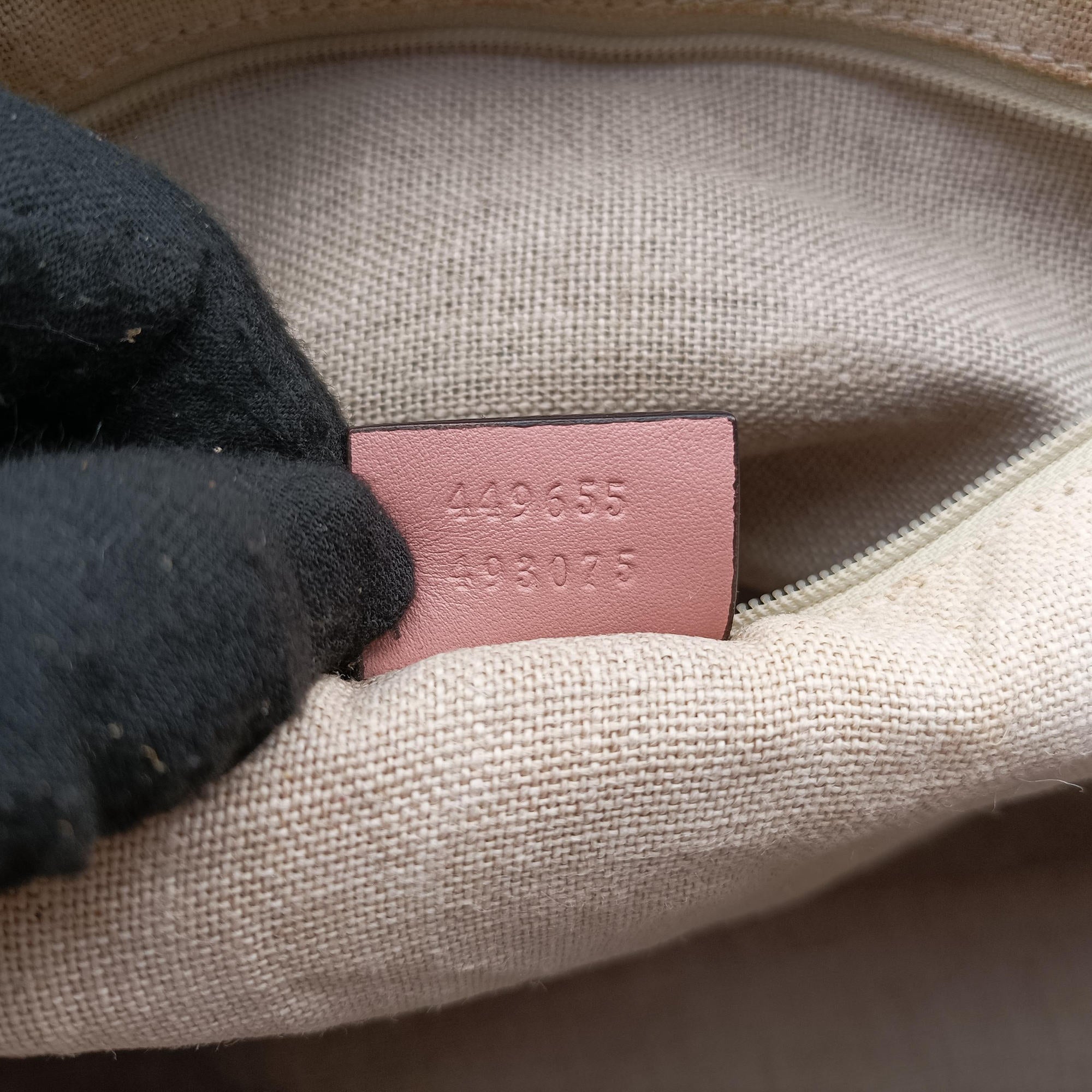 Pre-owned Gucci Microguccissima Pink Leather 449655 handbag | stylenewstar